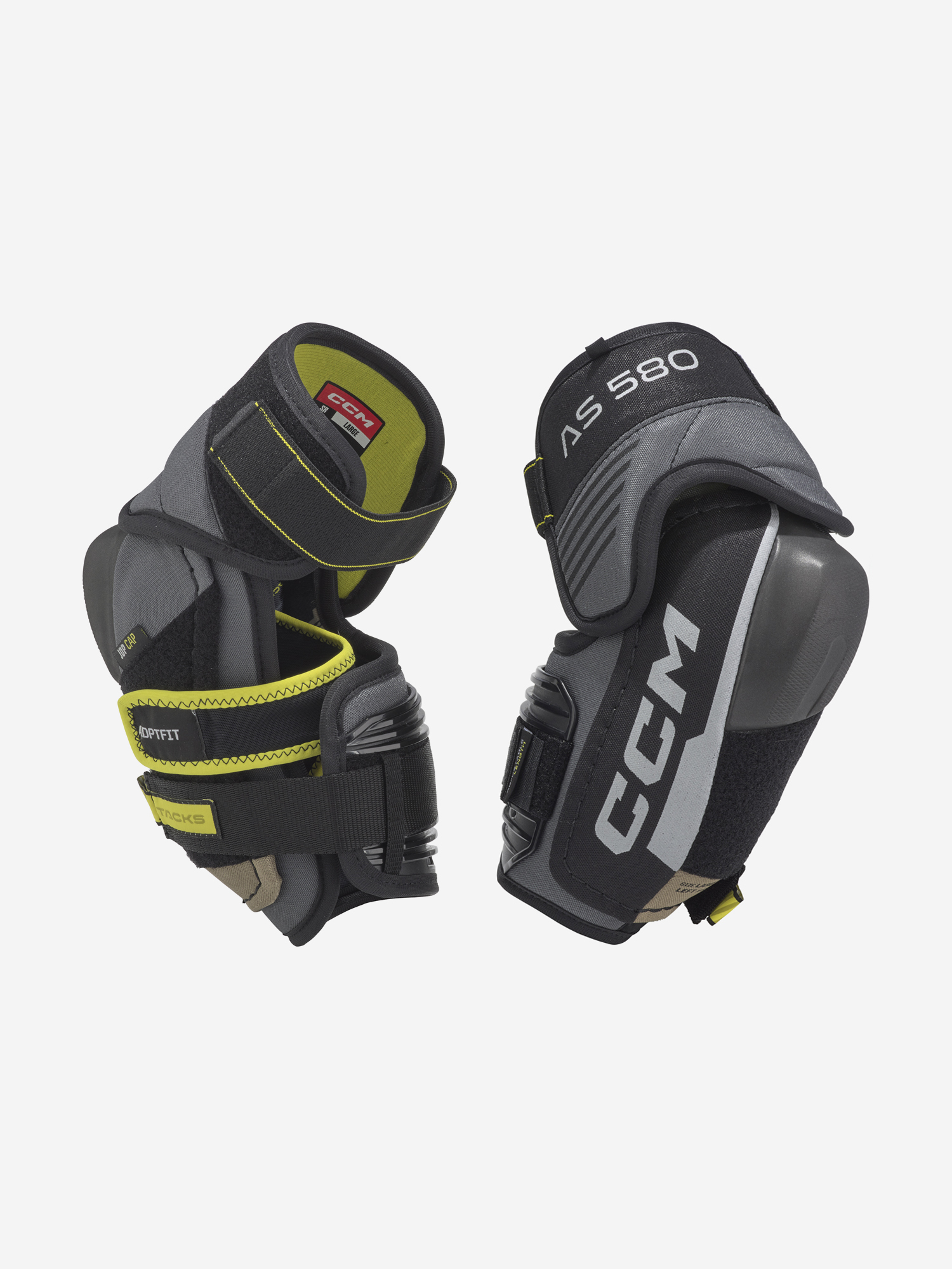  Налокотники хоккейные CCM AS 580 SR, Черный