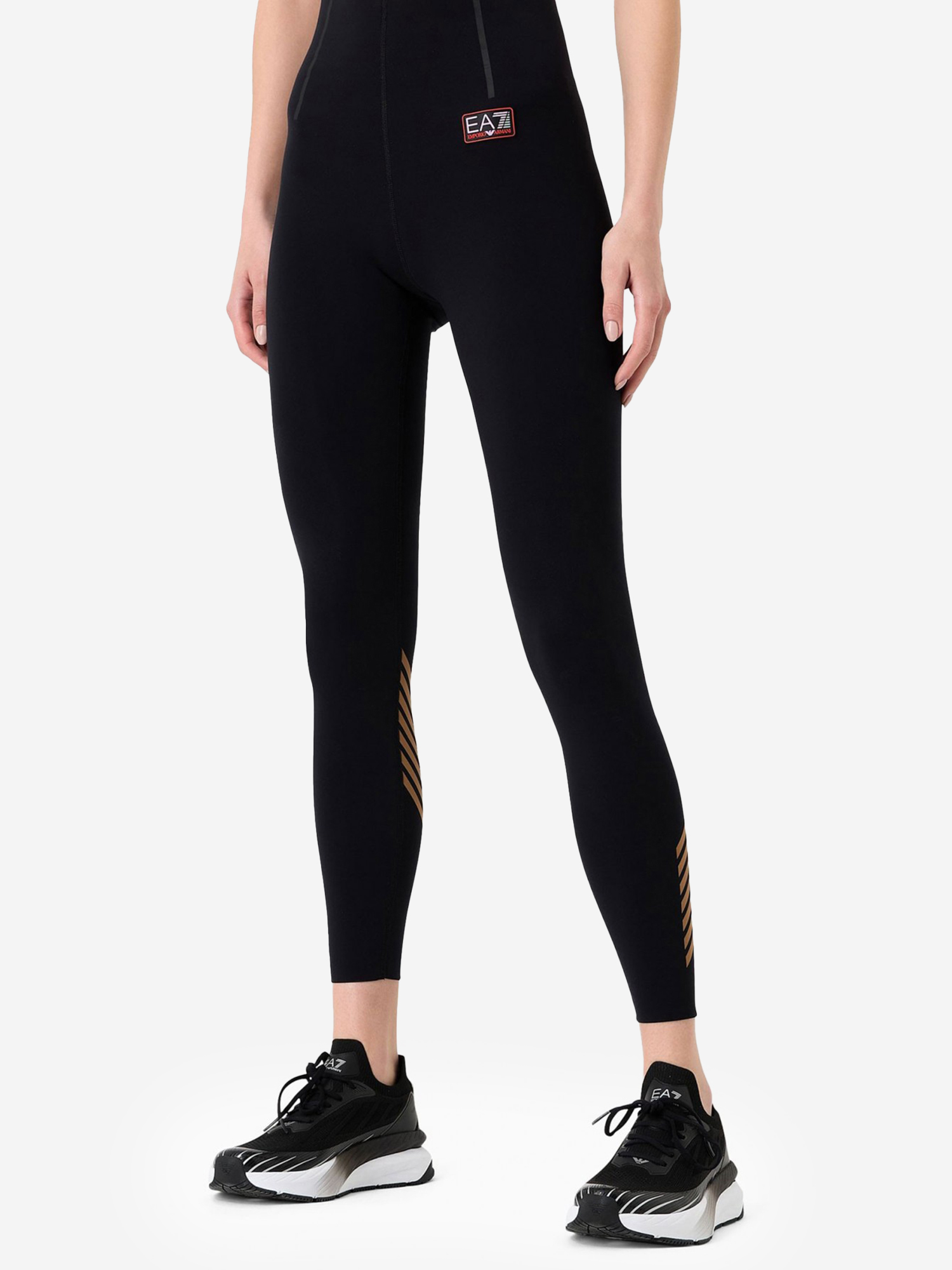 

Легинсы женские EA7 Leggings, Черный
