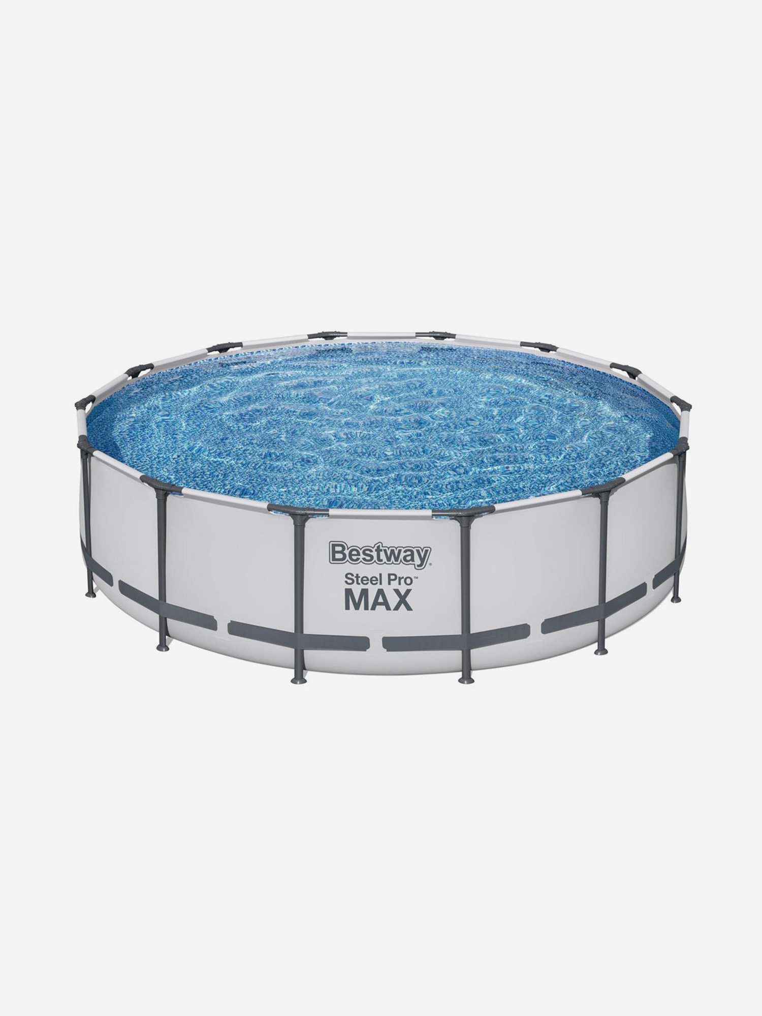 

Бассейн Bestway 56950 каркасный Power Steel 427х107 см, объем 13030 л, Серый