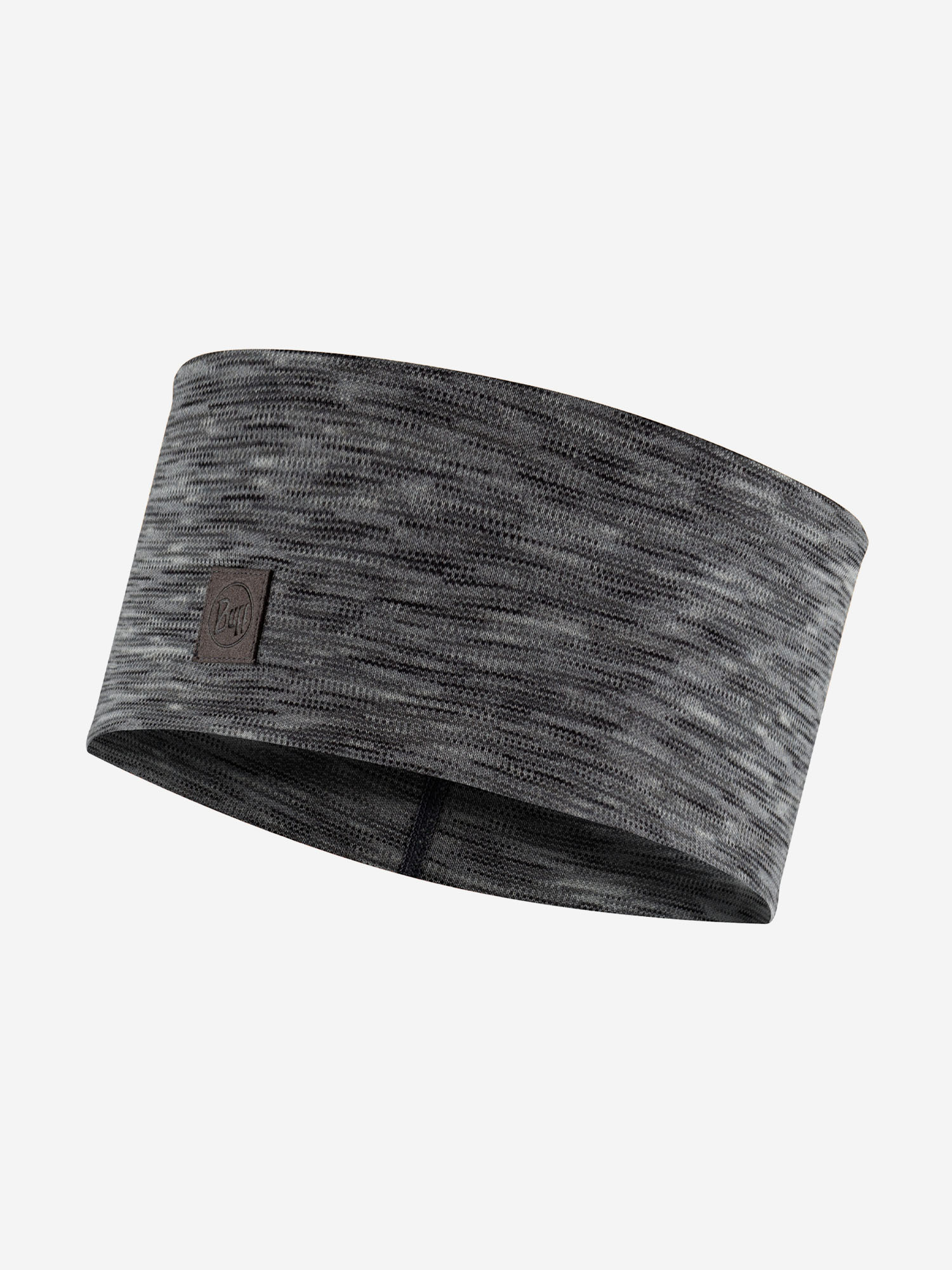 

Повязка Buff Merino Wide Headband Multistripes Fog Grey, Серый