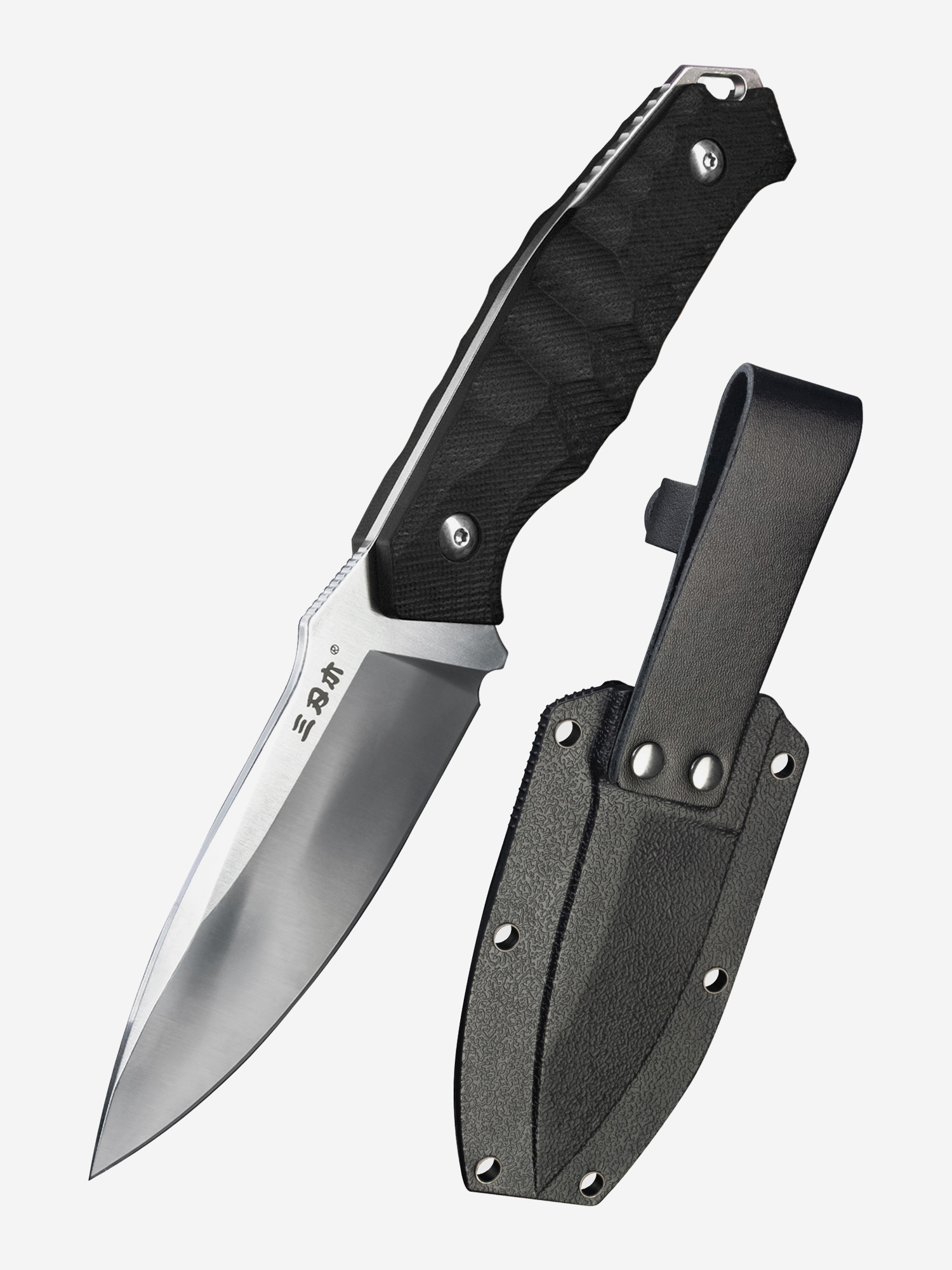 

Нож SanRenMu S718, Черный