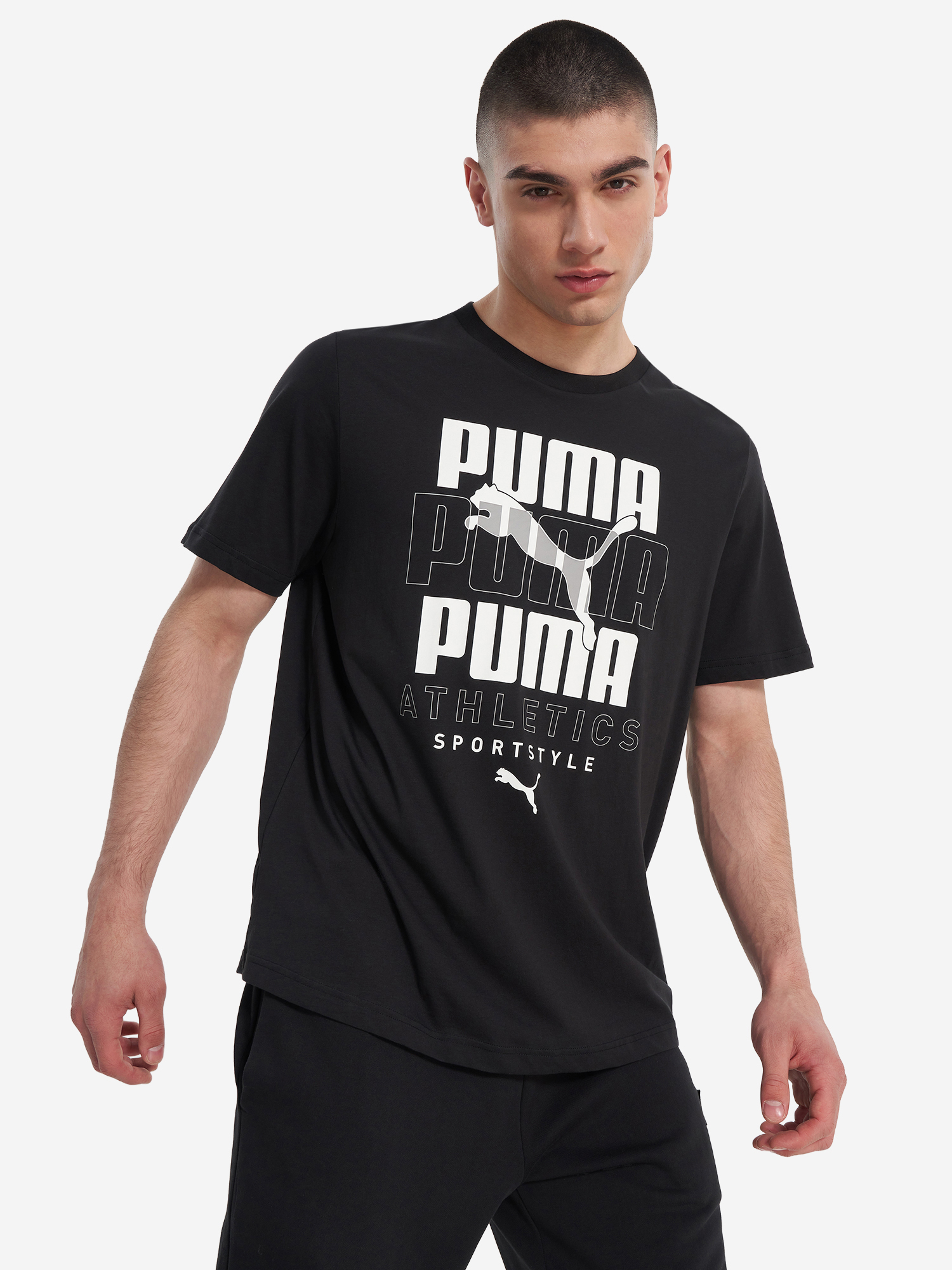 

Футболка мужская PUMA Graphic, Черный