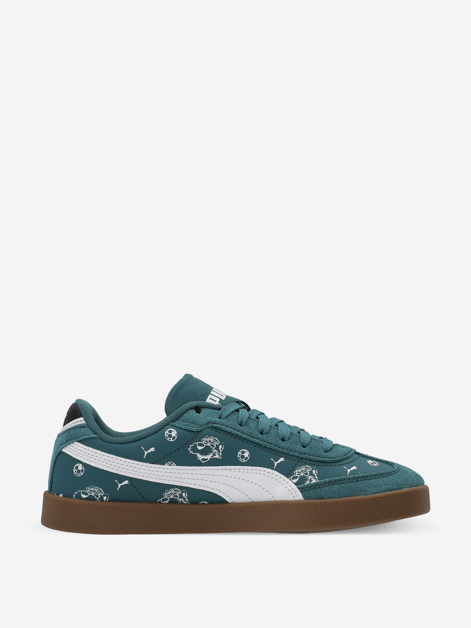 Кеды детские PUMA Club II Era Super, Зеленый 4