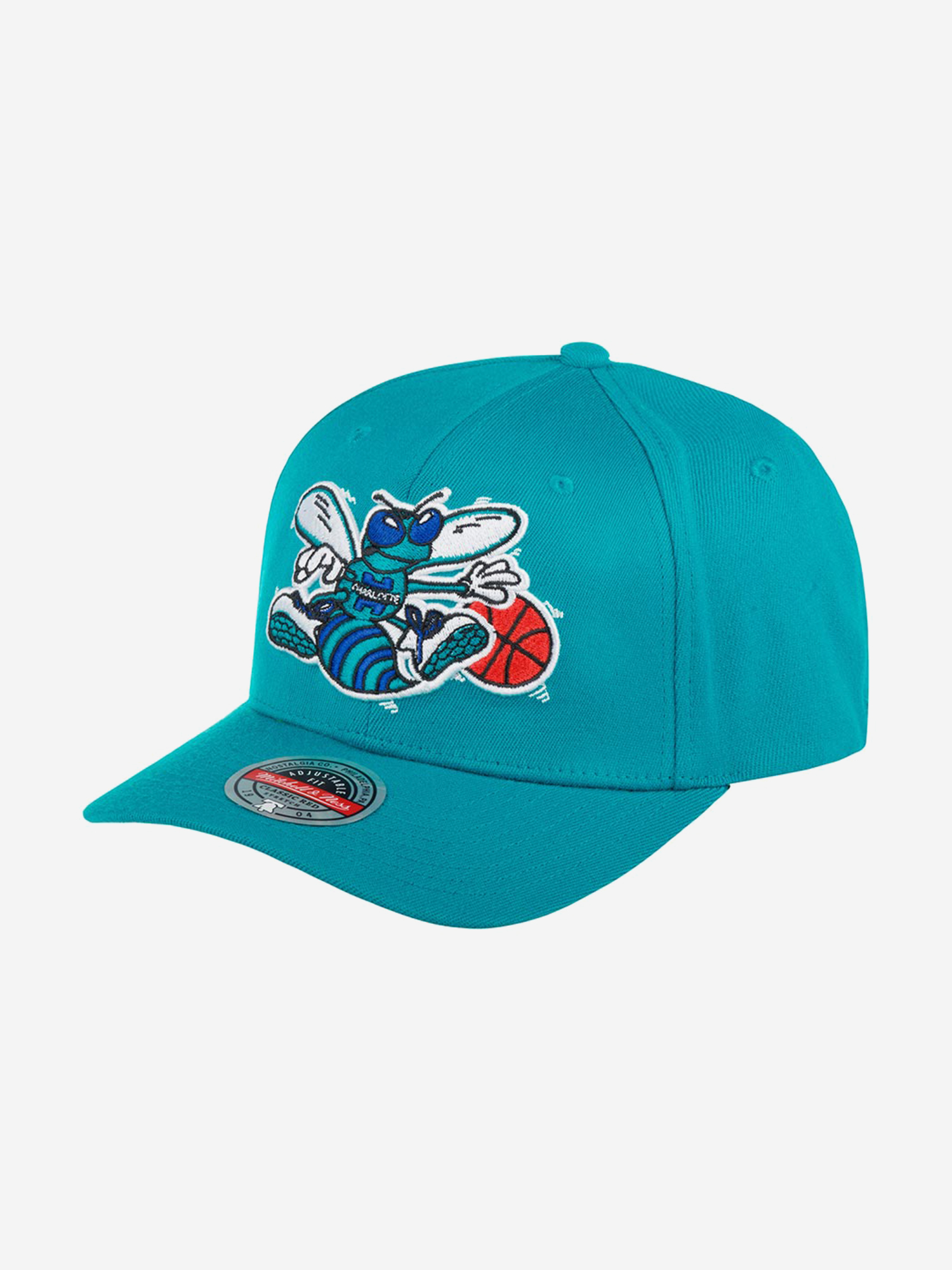 Изображение товара Бейсболка MITCHELL NESS HHSS3260-CHOYYPPPTEAL Charlotte Hornets NBA