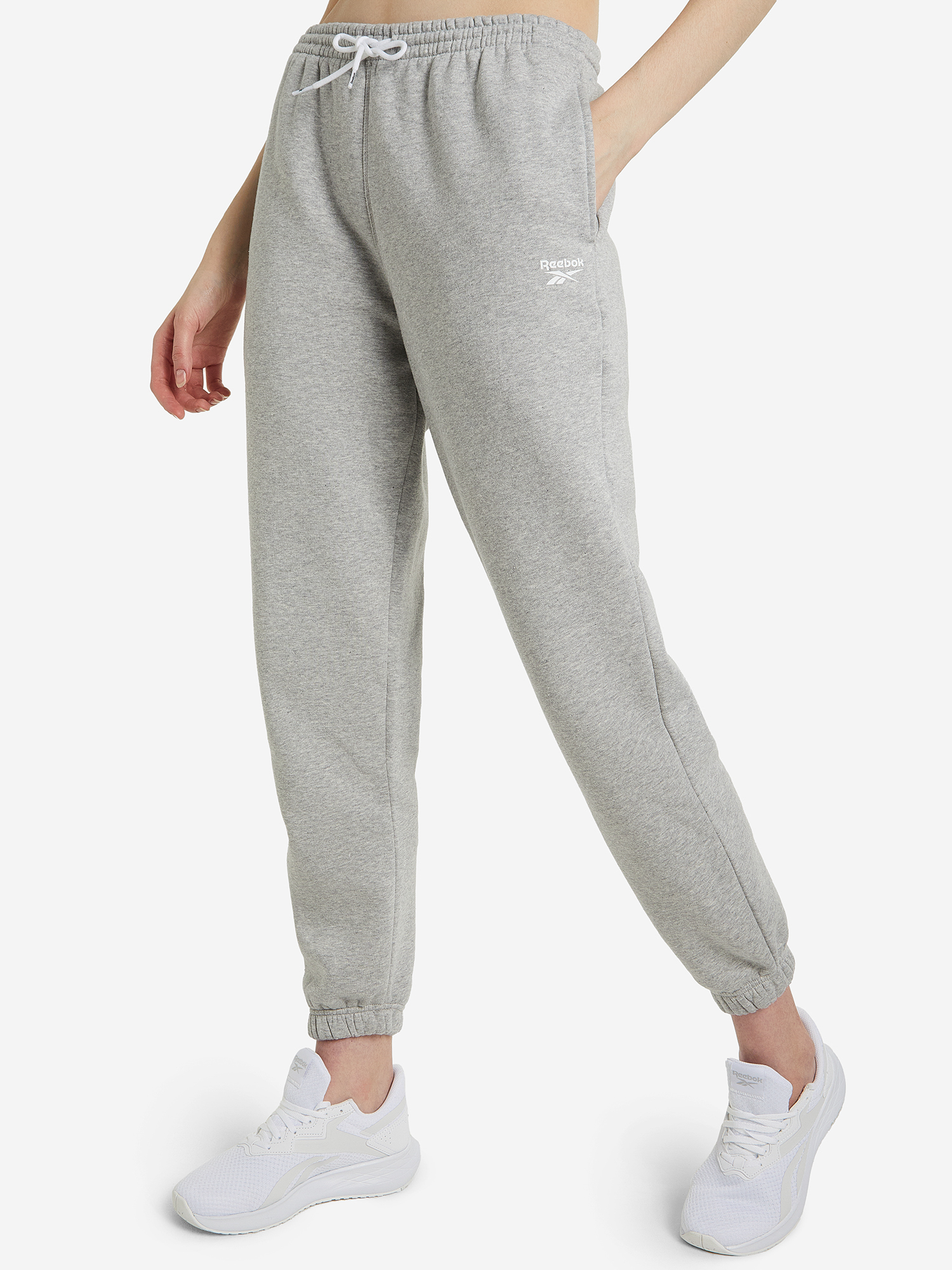

Брюки женские Reebok Fleece Jogger, Серый