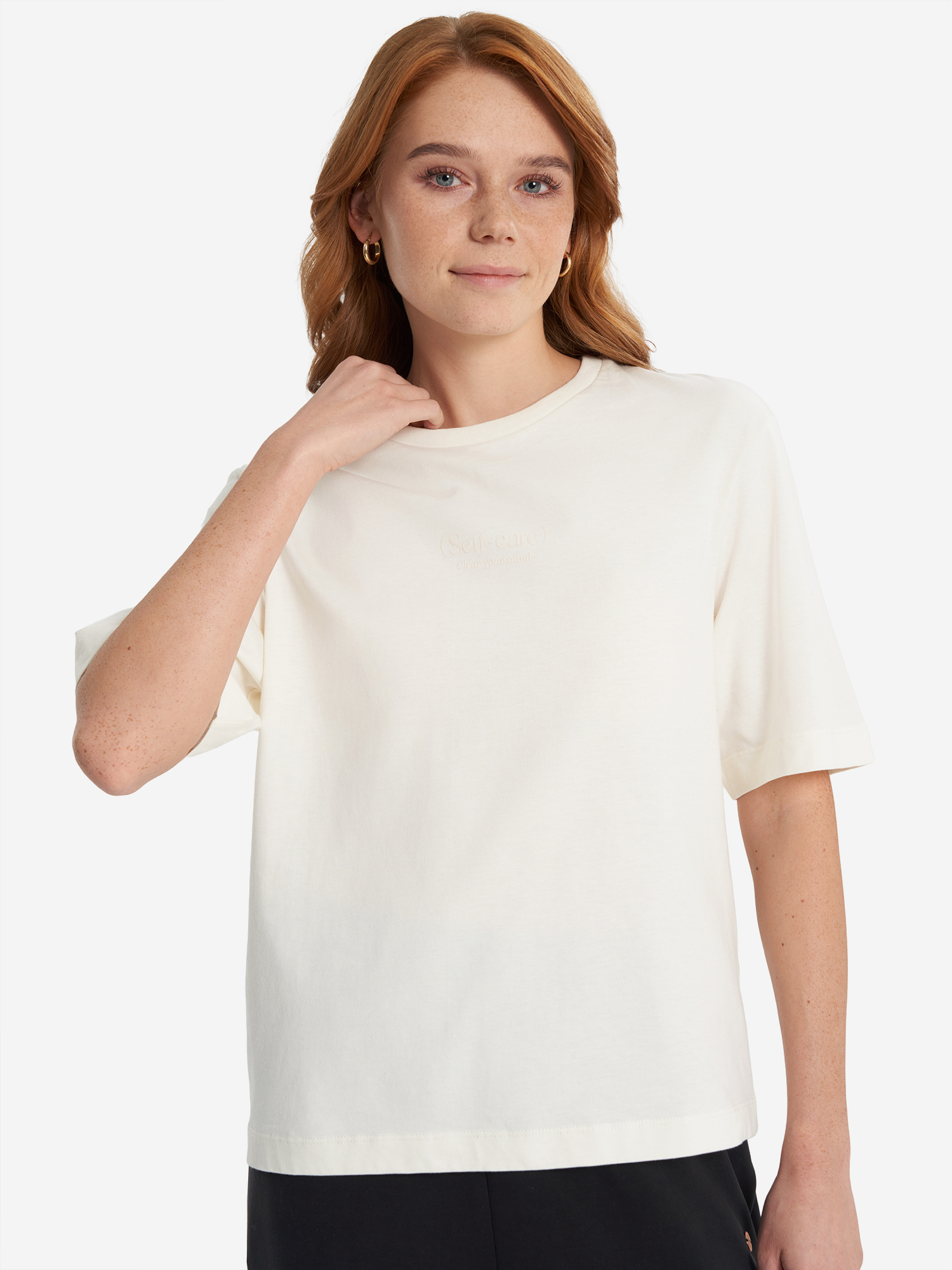 Футболка женская Sensana, бежевый, арт. 32562