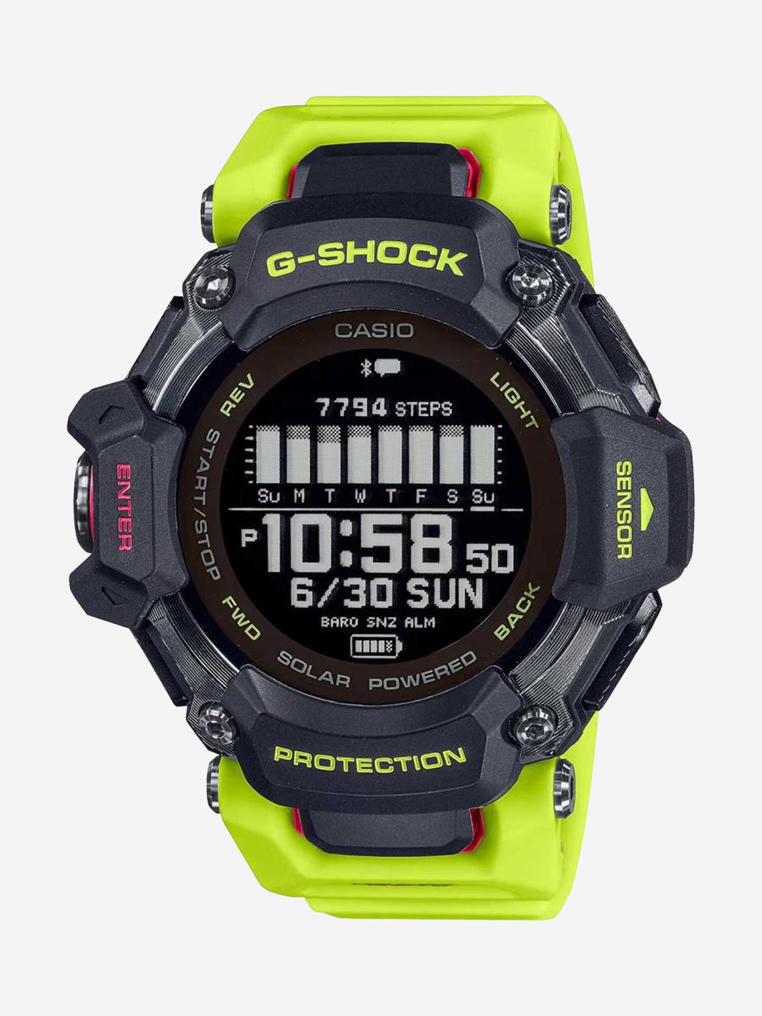 Изображение товара Спортивные часы CASIO G-SHOCK GBD-H2000-1A9 Зеленый