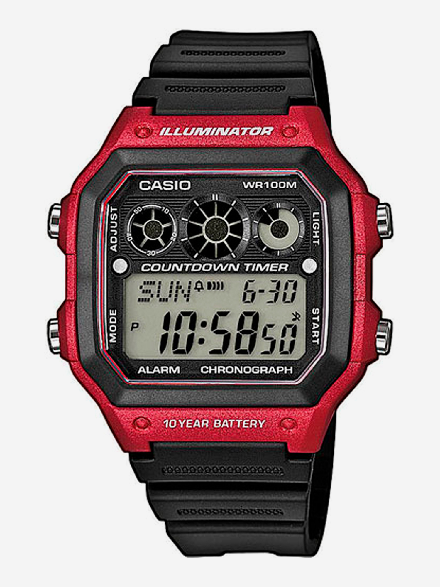 

Наручные часы Casio AE-1300WH-4A, Черный