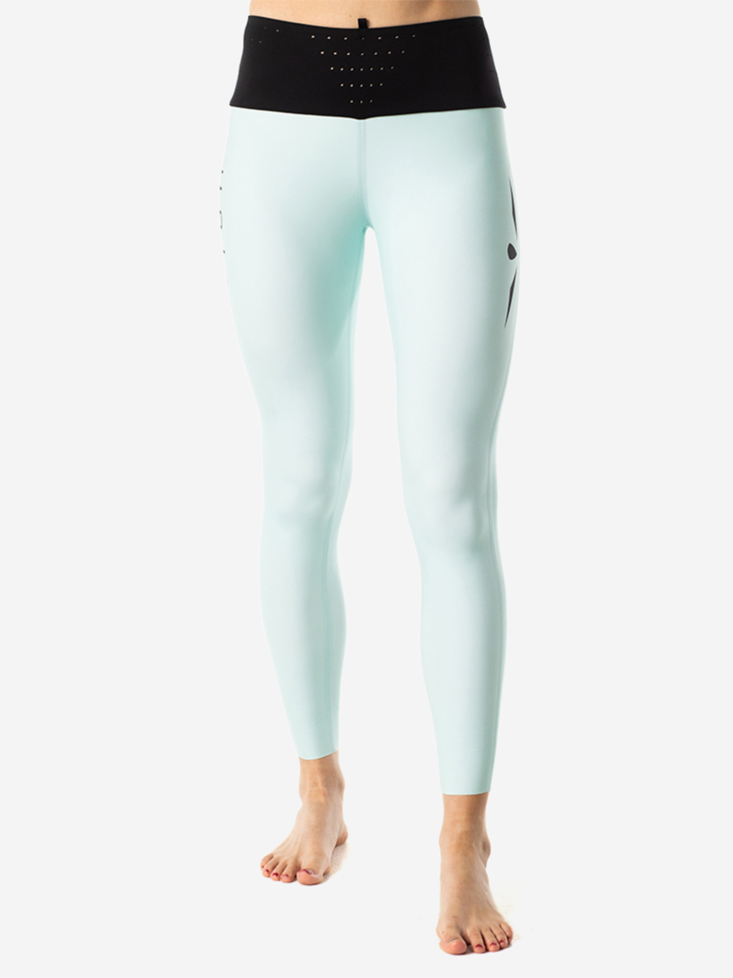 

ТАЙТСЫ С ПОЯСОМ ЖЕНСКИЕ SFA LONG TIGHT | AQUA, Голубой