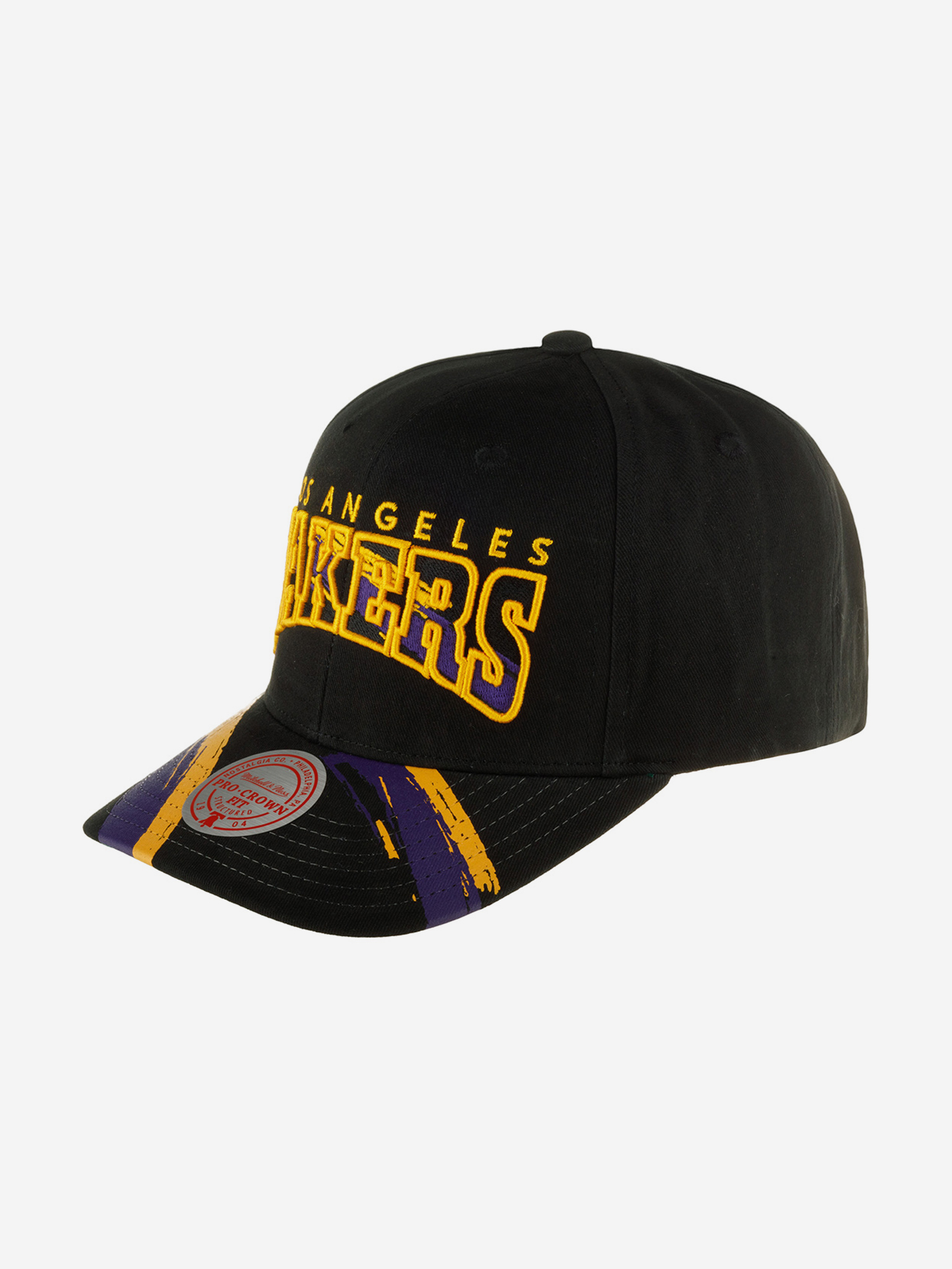 Бейсболка MITCHELL NESS HHSS5989-LALYYPPPBLCK Los Angeles Lakers NBA (черный), Черный 59-243XDOXM4K-09, размер Без размера