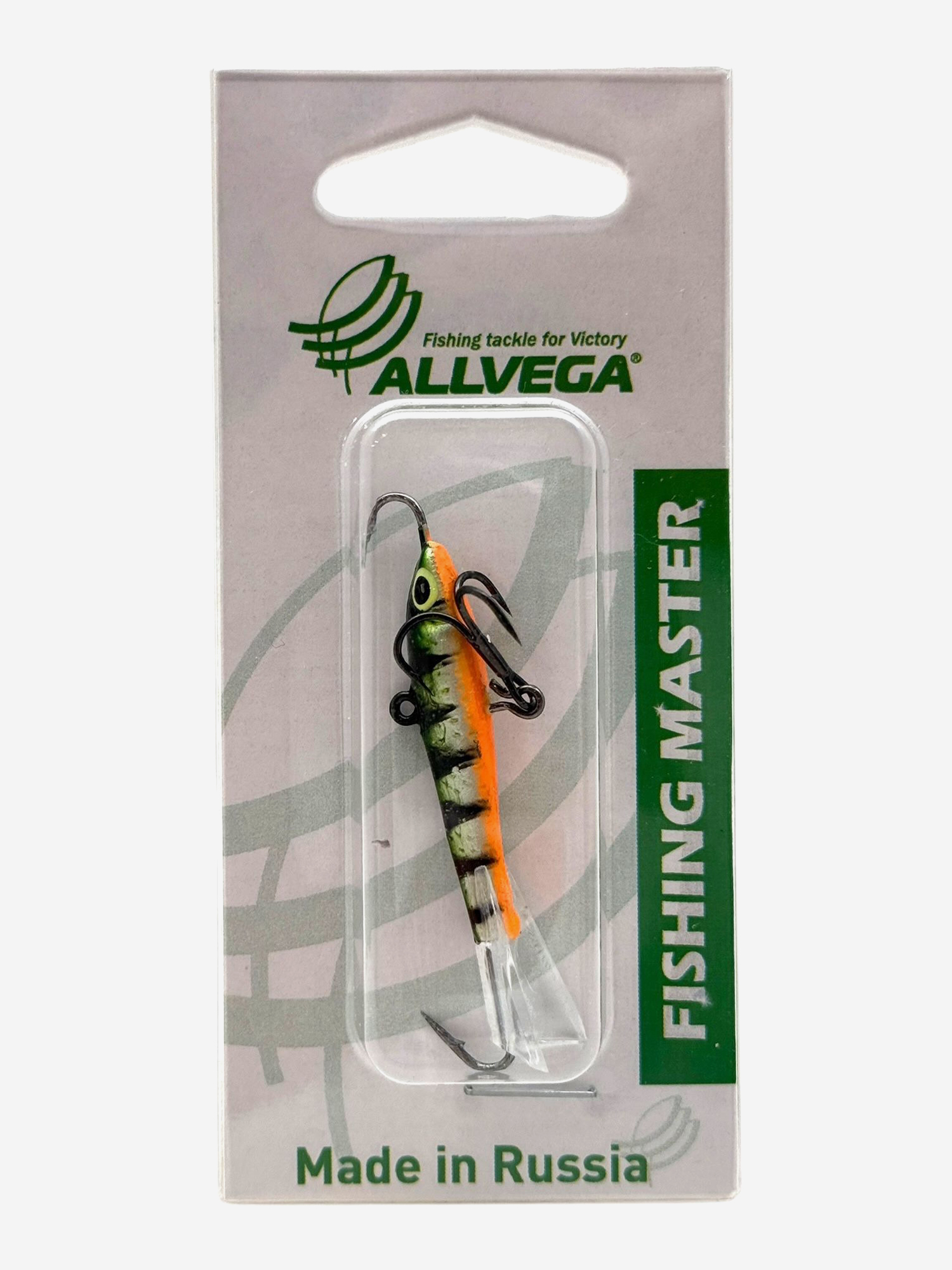 

Приманка балансир ALLVEGA 10 гр / 50 мм, цвет С14, Зеленый