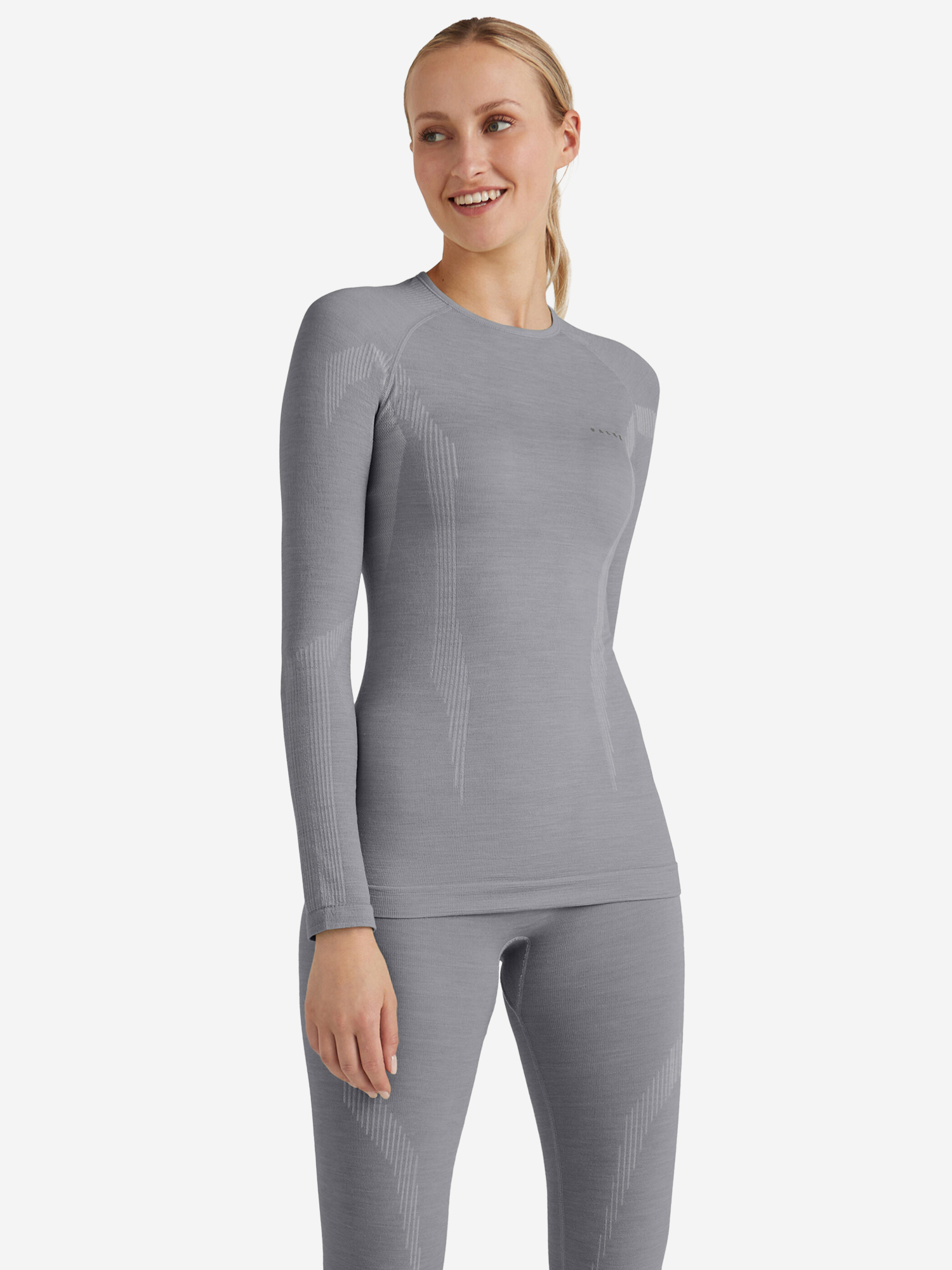 Изображение товара Женский термолонгслив FALKE, Серый