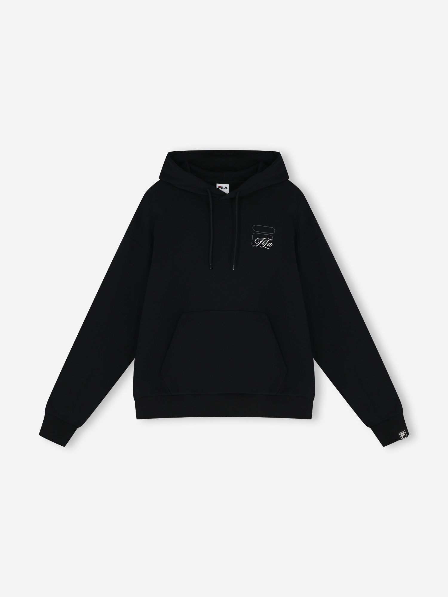 Худи FILA оверсайз, черный, арт. 35291