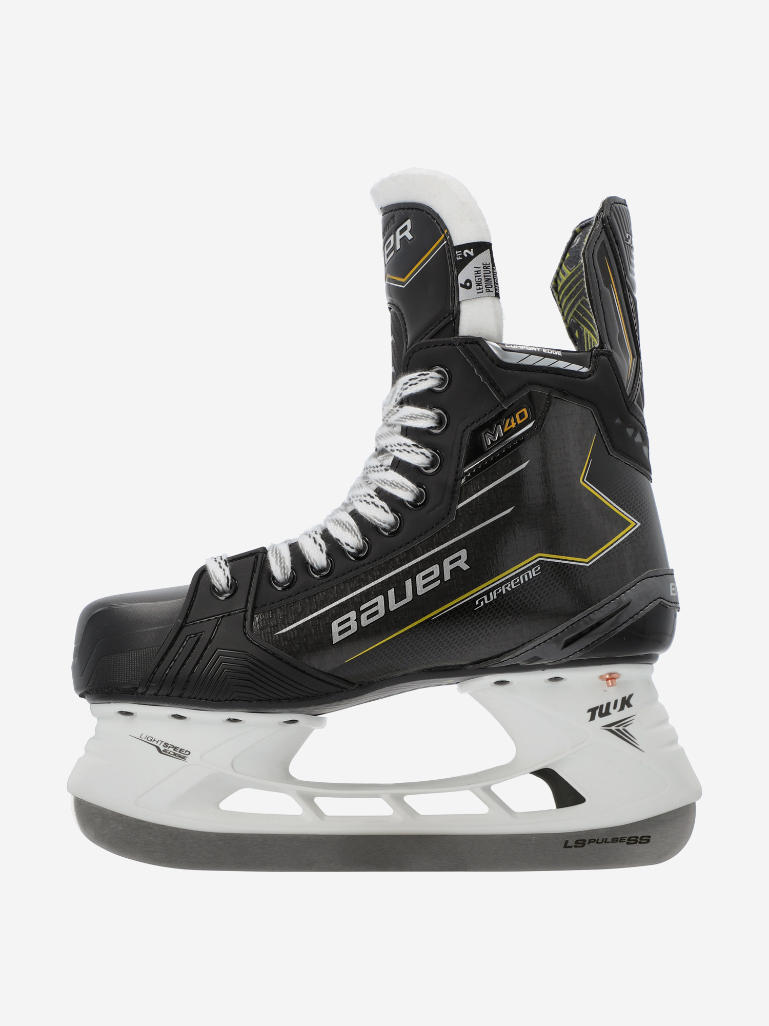 

Коньки хоккейные детские Bauer Supreme M40 INT FIT2, Черный