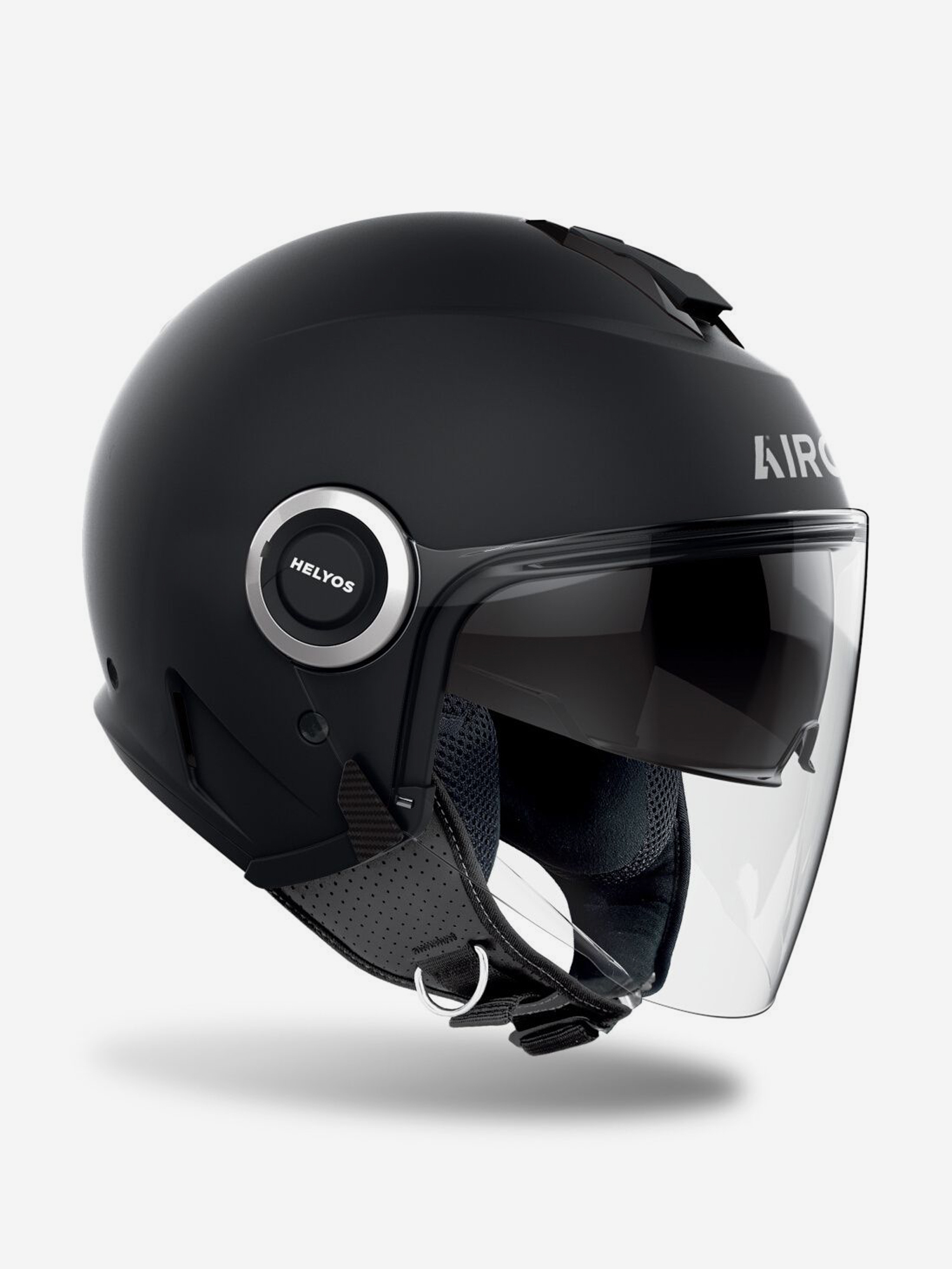 

Мотошлем Открытый Airoh HELIOS COLOR Black Matt, Черный