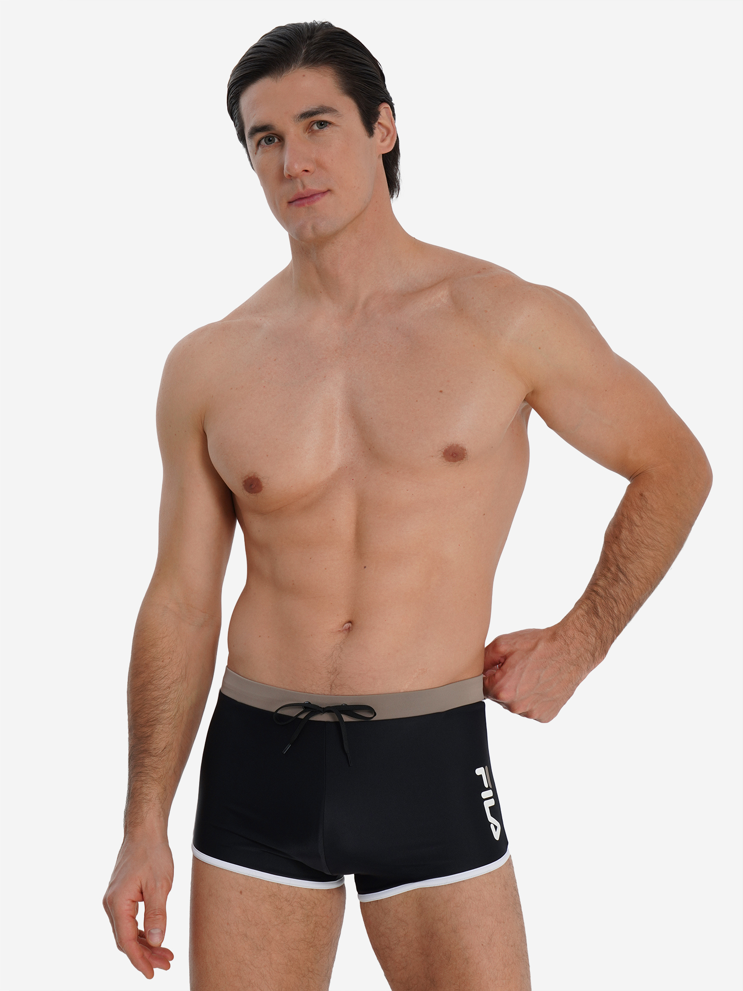 Плавки-шорты FILA, черный, арт. 36064