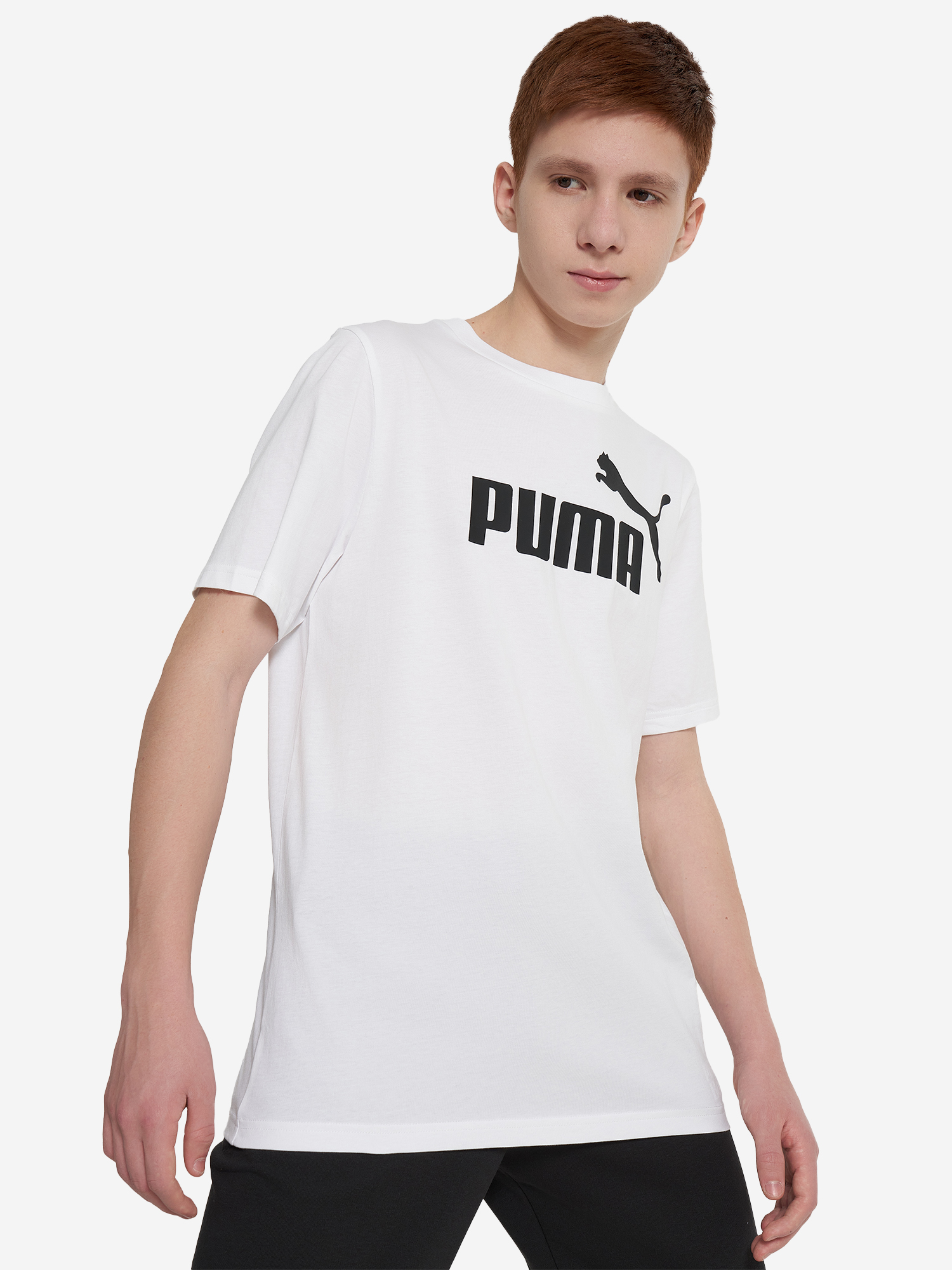 

Футболка для мальчиков PUMA No. 1 Logo, Белый