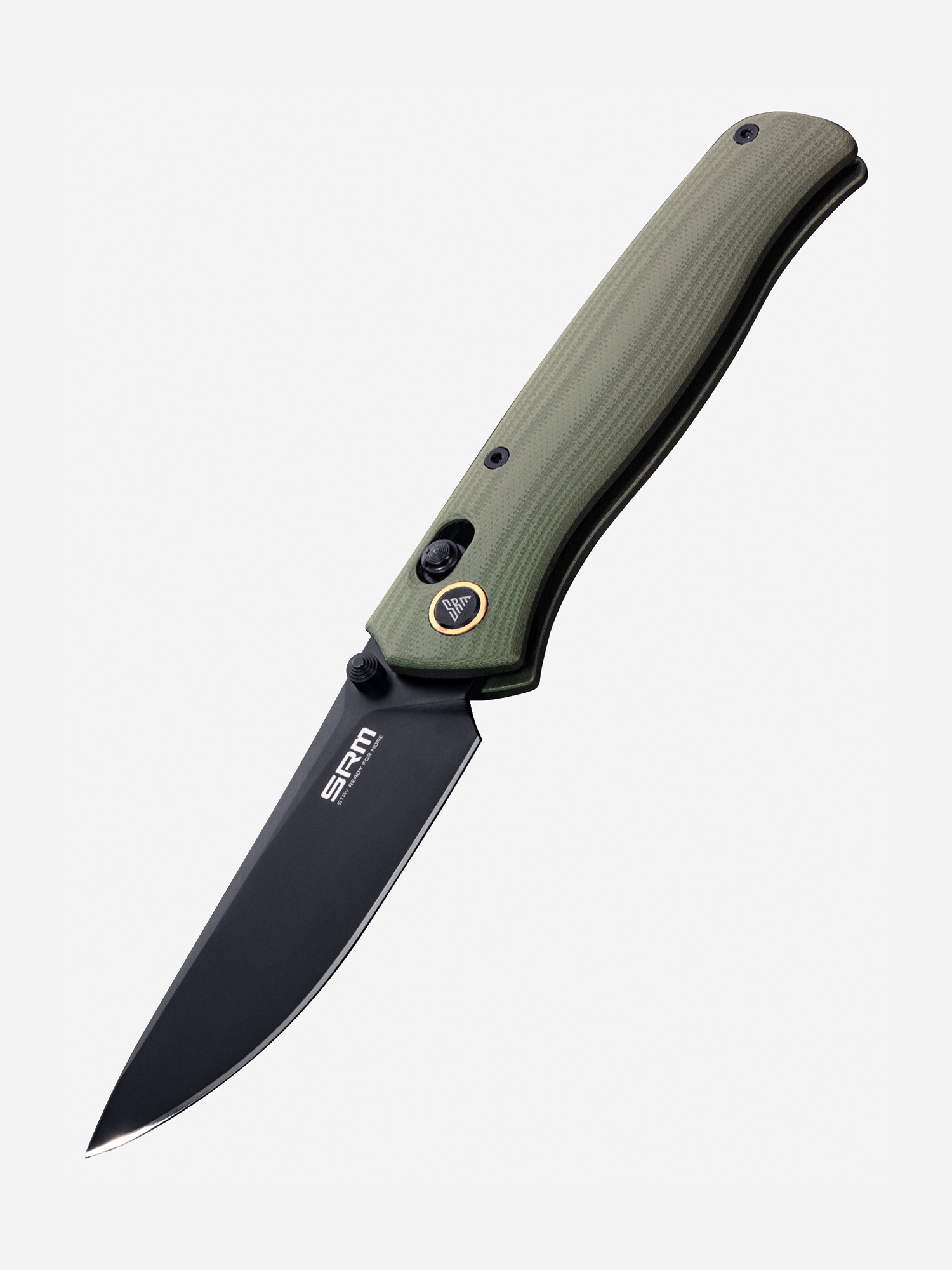 

Складной нож SRM 255L-GP, Зеленый