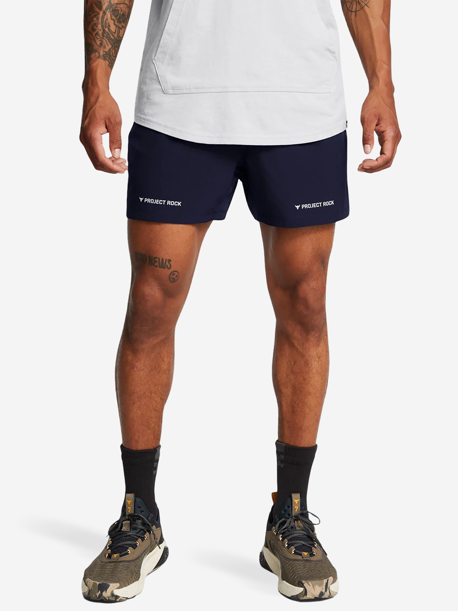 Шорты мужские Under Armour Pjt Rock Ult 5in Train Short, Синий