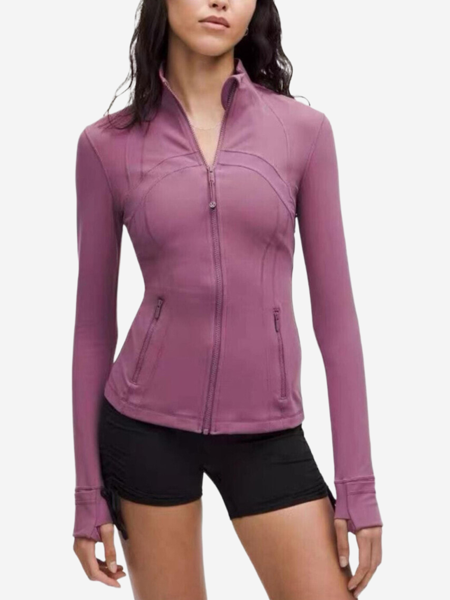 Изображение товара Кофта Lululemon Define Пурпурная: эластичная женская спортивная кофта