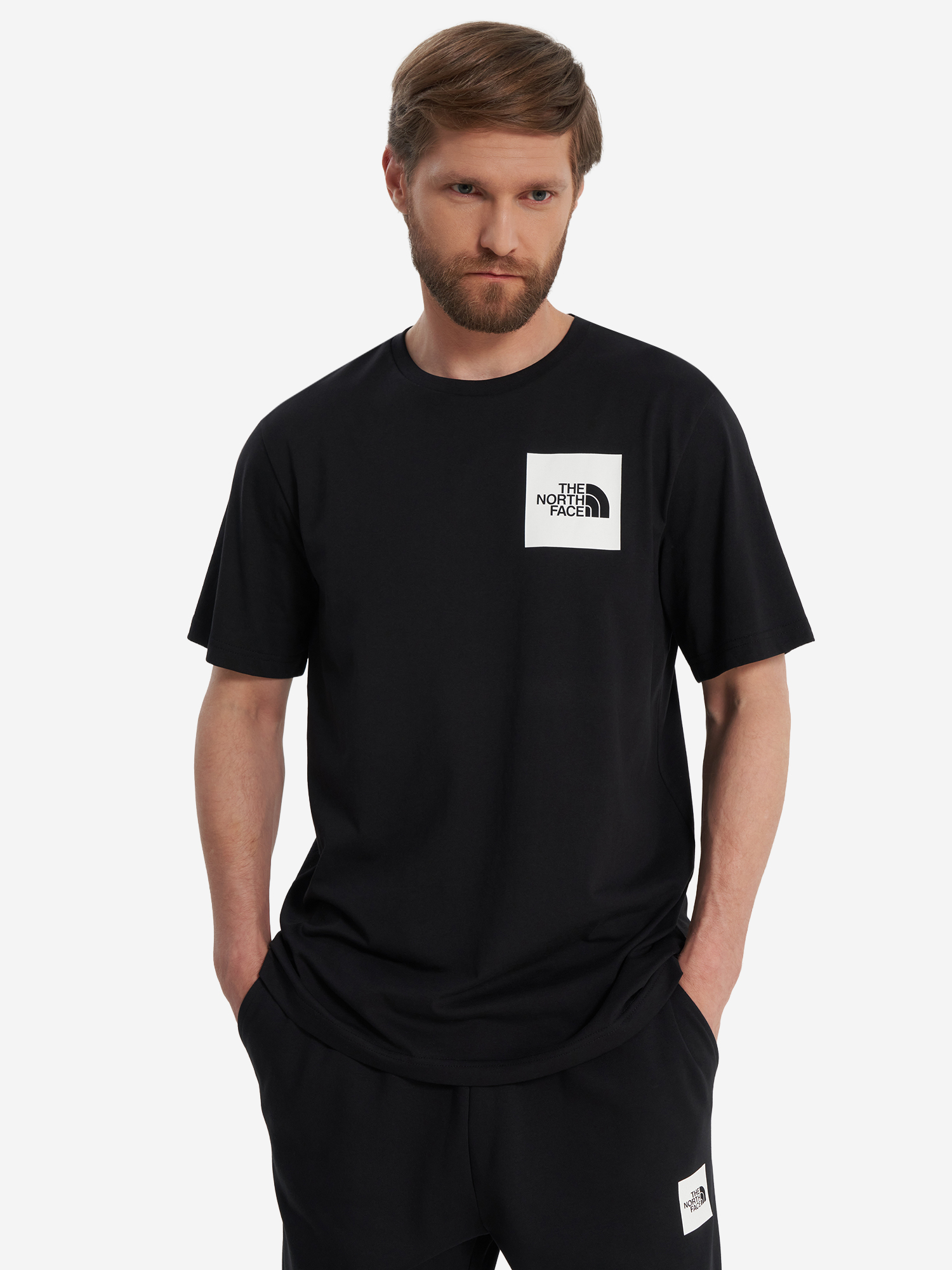 Футболка The North Face Fine, черный, арт. nf0a8a6mjk31t1k-.