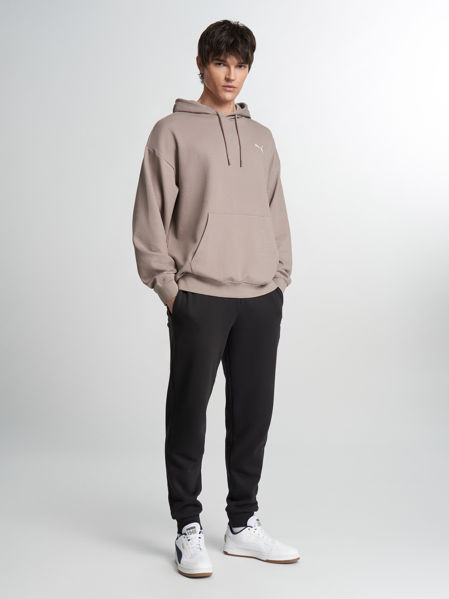 Худи мужское PUMA Essentials Elevated, Бежевый 3