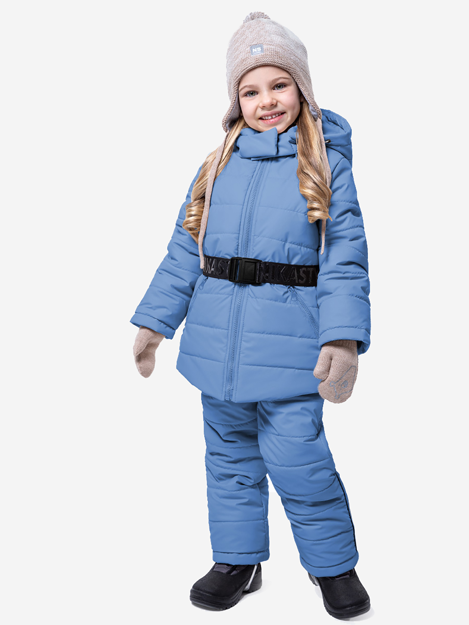 

Костюм зимний для девочки NIKASTYLE, Голубой