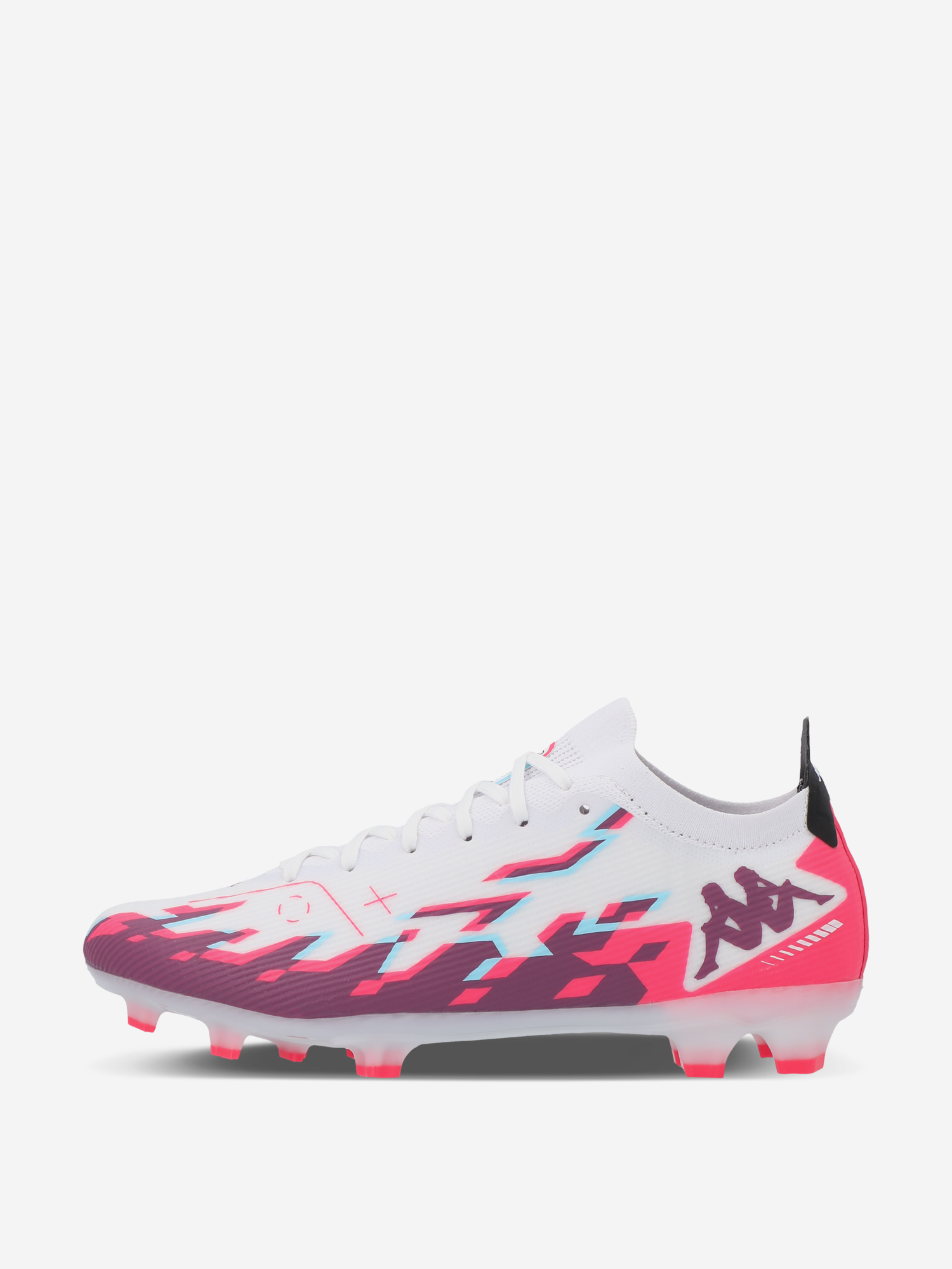 Изображение товара Бутсы для мальчиков Kappa Victorem Jr FG белый красный всесезонные на газон