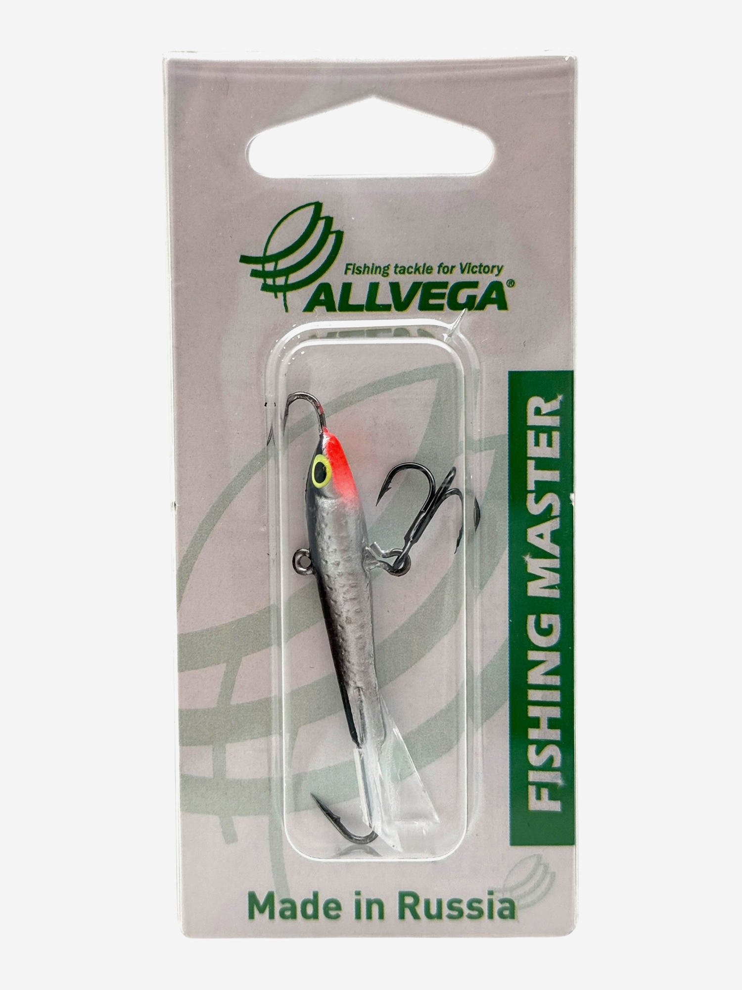 

Приманка балансир ALLVEGA 10 гр / 50 мм, цвет С15, Серебряный