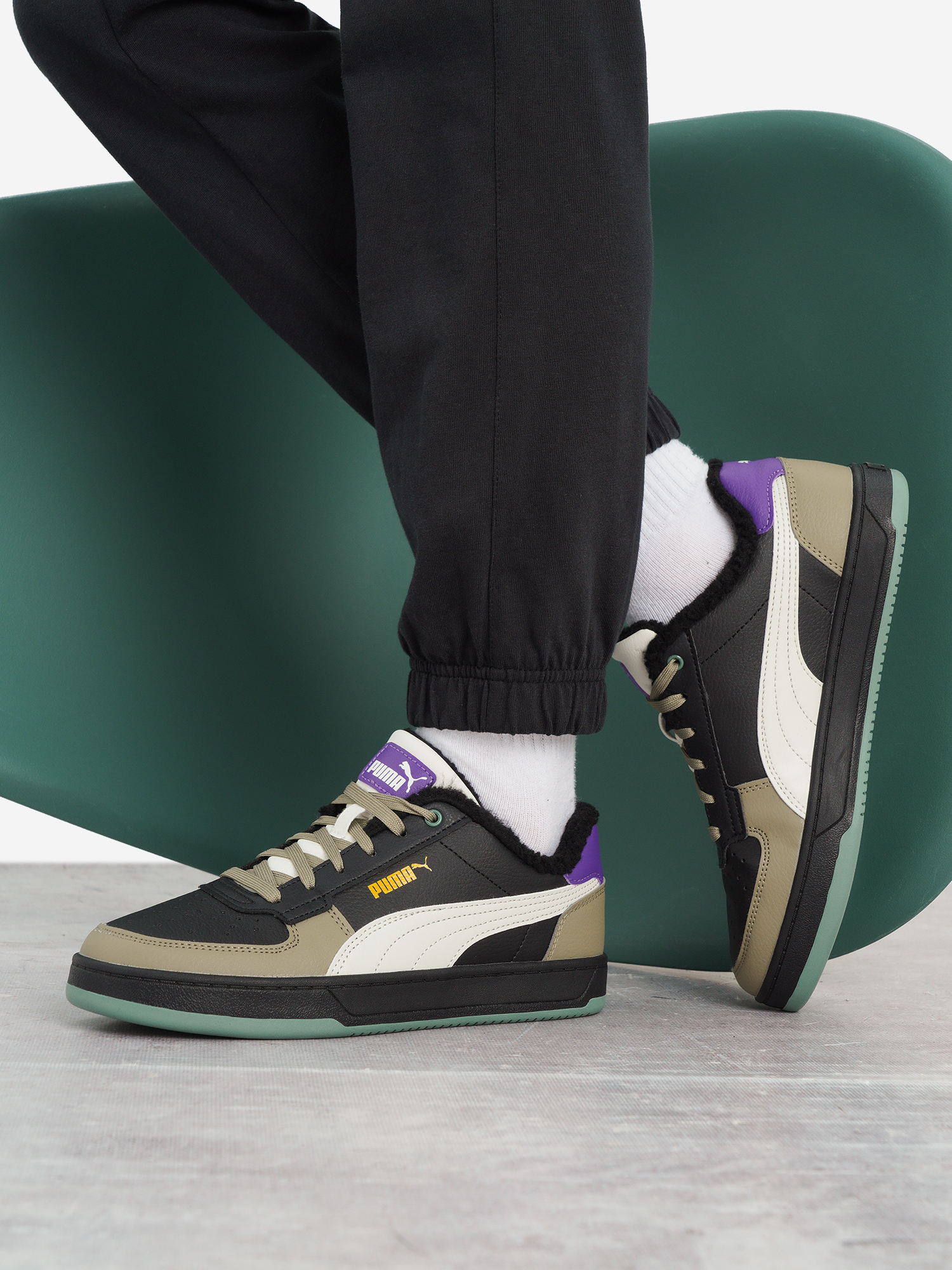 Кеды утепленные PUMA Caven 2.0 WTR, черный, арт. 395674p0p-03