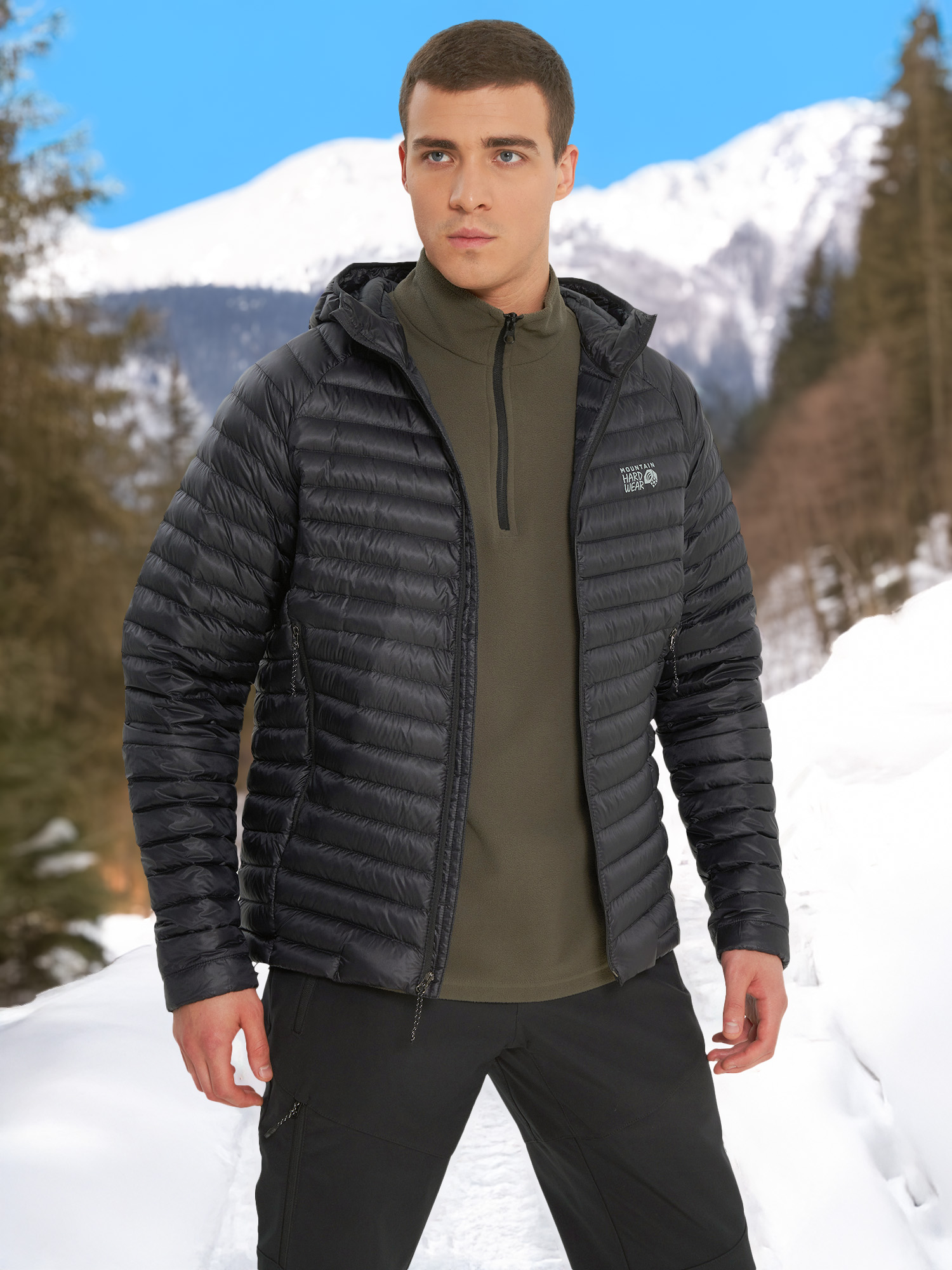 Изображение товара Мужской пуховик Mountain Hardwear Ghost Whisperer для альпинизма и треккинга