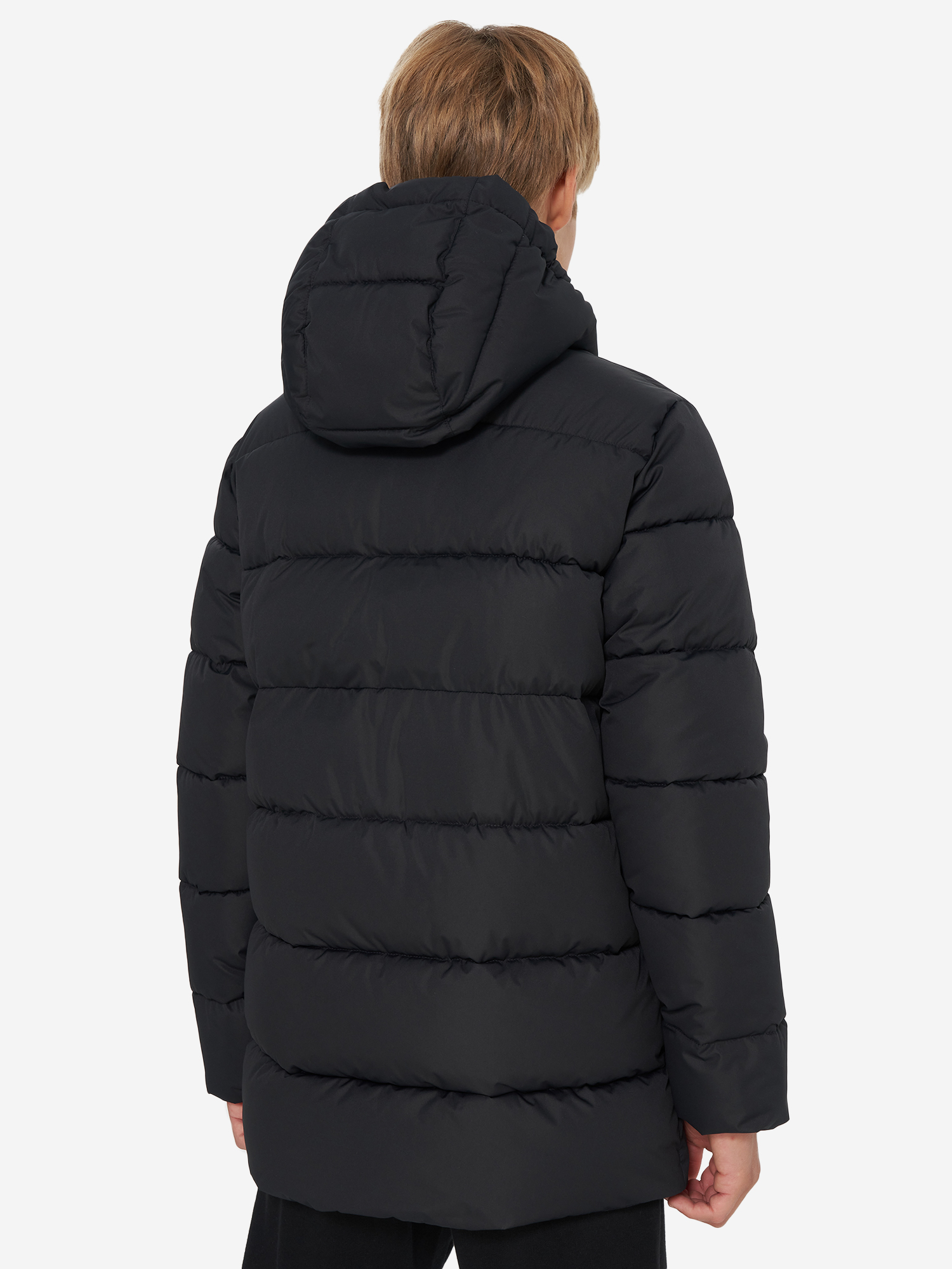 фото Пуховик для мальчиков fila, черный