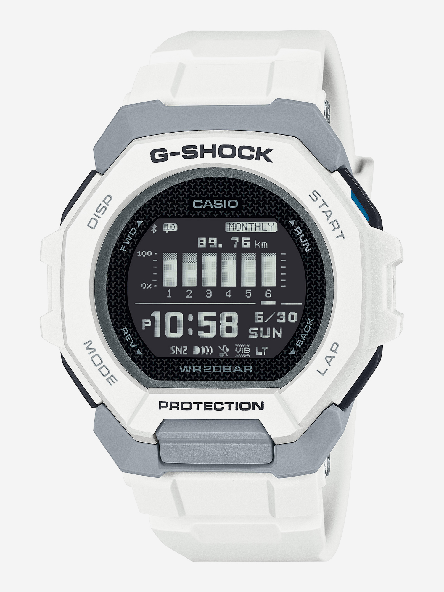 

Наручные часы Casio G-Shock GBD-300-7E, Белый