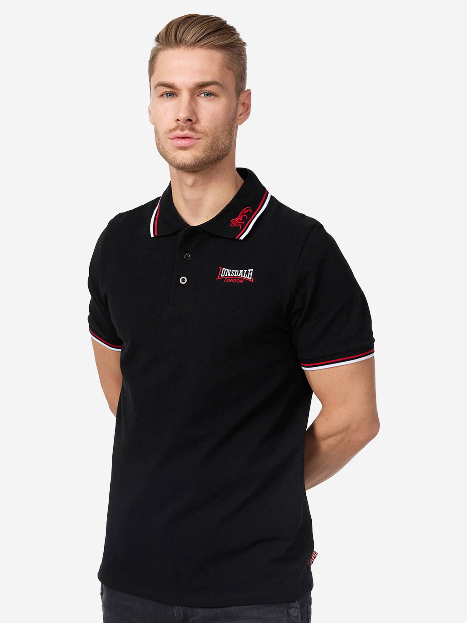 

Футболка мужская LONSDALE LION, Черный