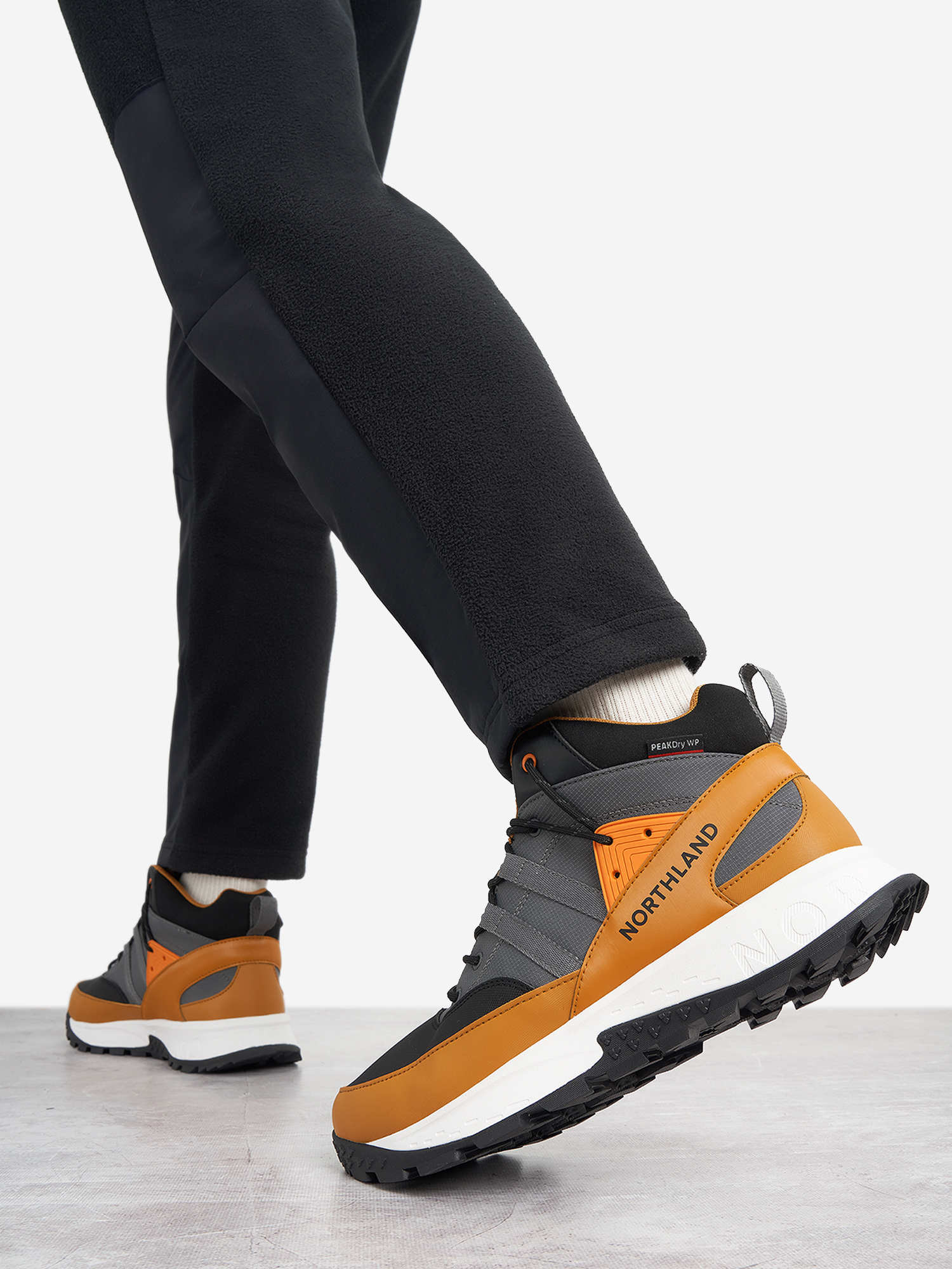 Ботинки утепленные мужские Northland Reisen Shell, коричневый, арт. 136323n16-af