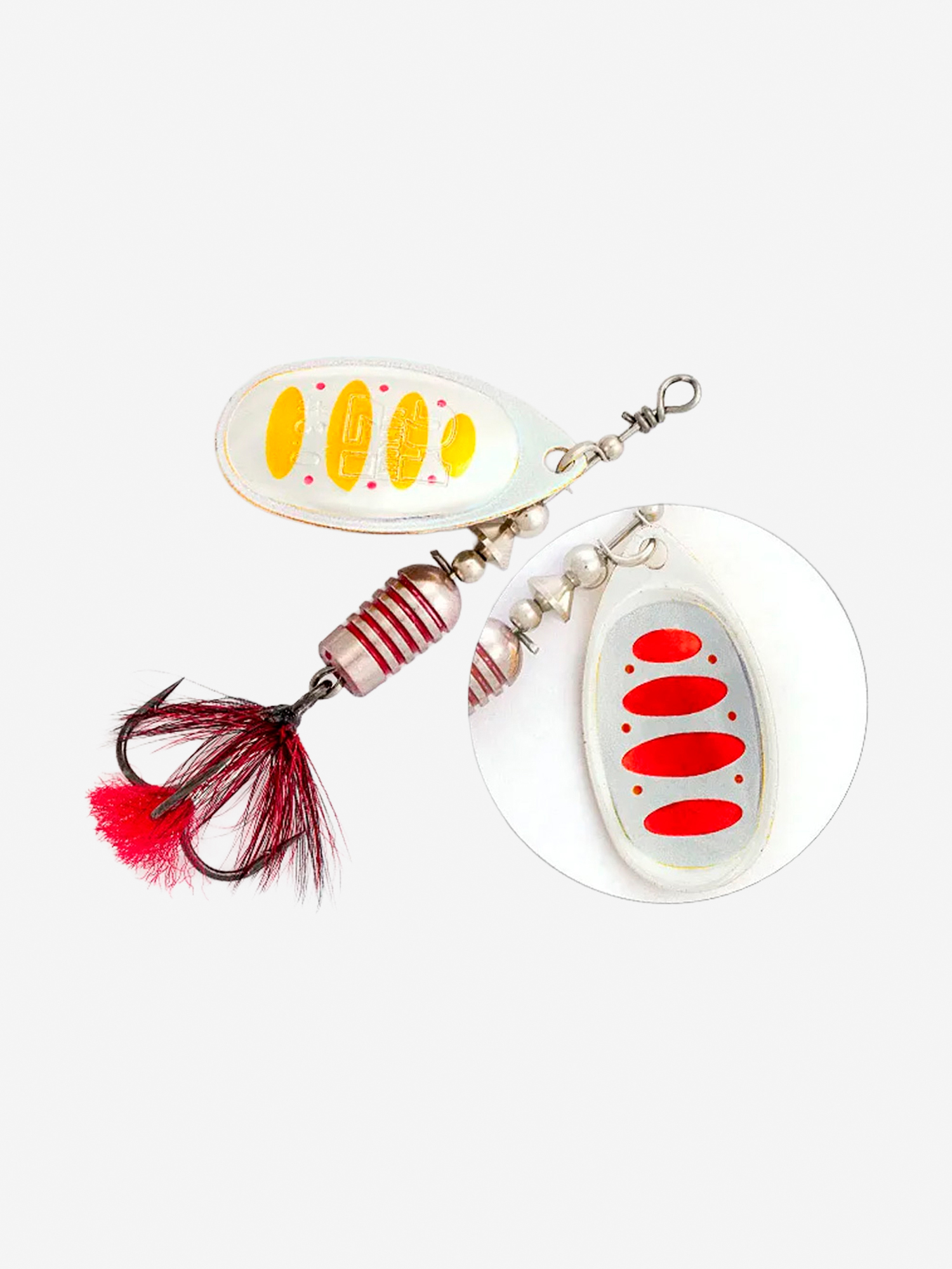 Изображение товара Блесна вращающаяся Pontoon21 SYNCHRONY #3.5 7 см 11.4 г для хищной рыбалки