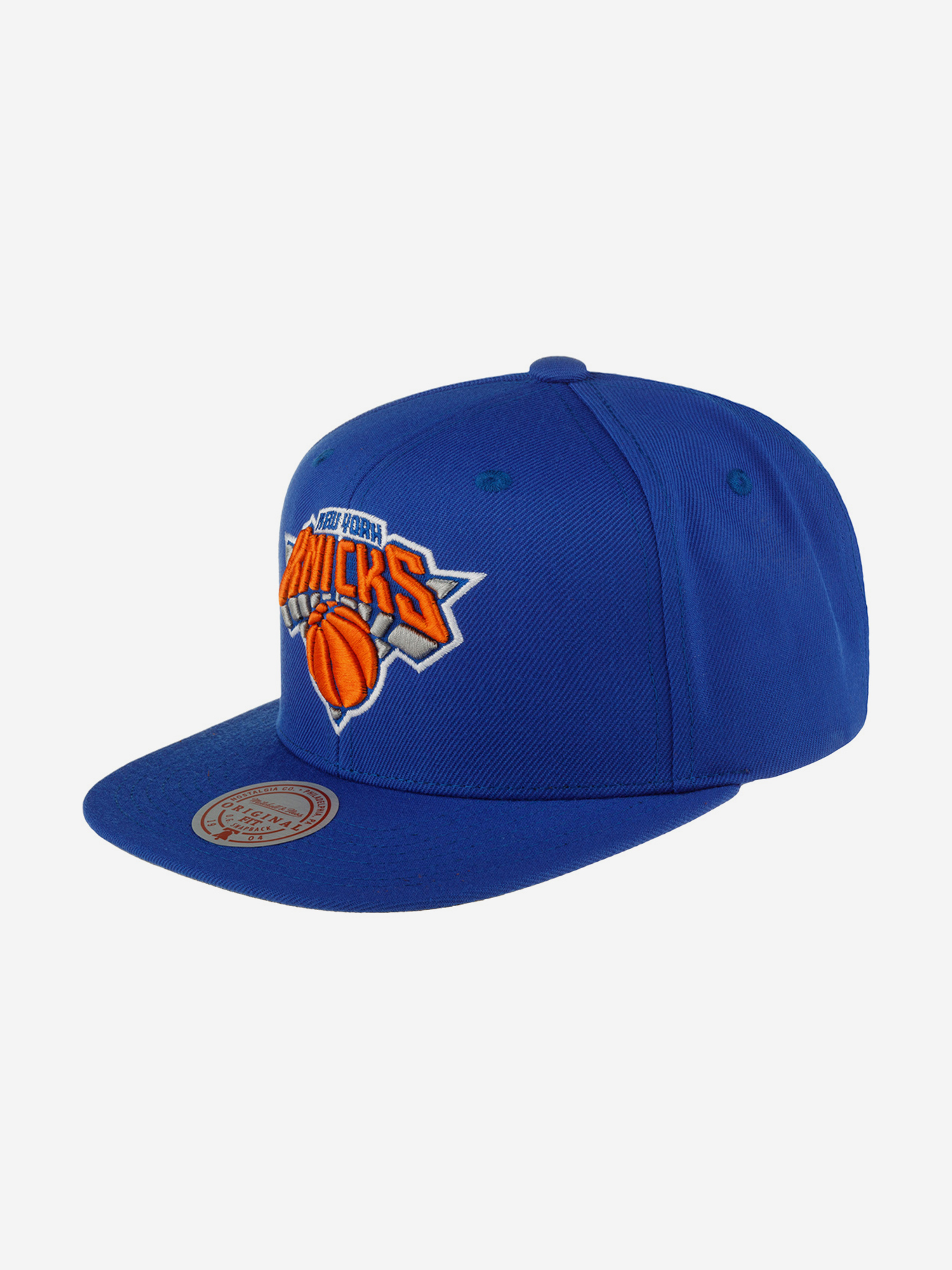 Бейсболка с прямым козырьком MITCHELL NESS HHSS3256-NYKYYPPPBLUE New York Knicks NBA (синий), Синий 59-262XDOXM4K-06, размер Без размера - фото 1