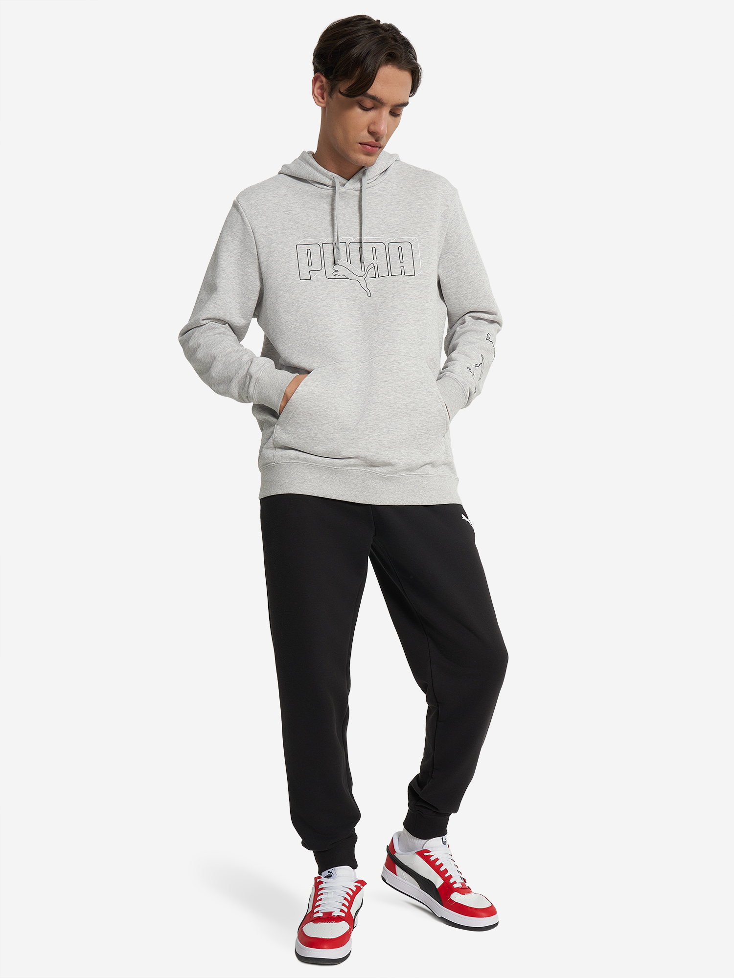 Худи мужское PUMA, Серый 4