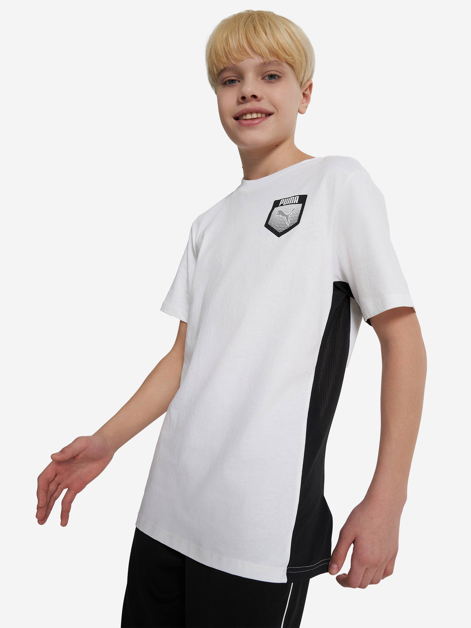 

Футболка для мальчиков PUMA Active Sports Graphic, Белый