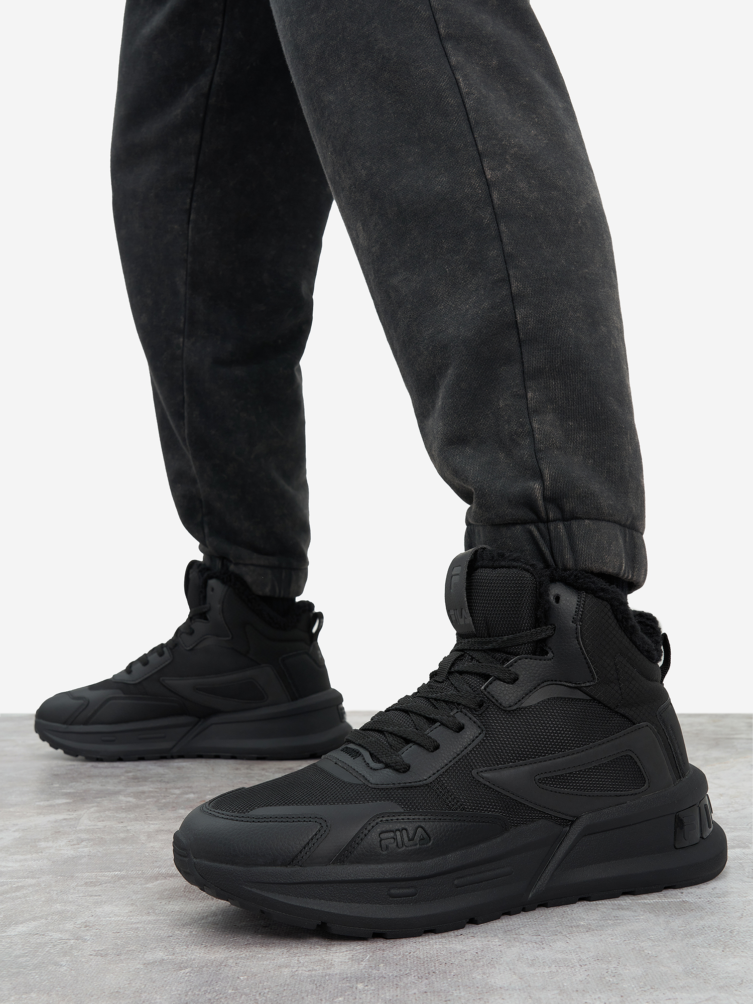 Изображение товара Кроссовки утепленные мужские FILA Nero