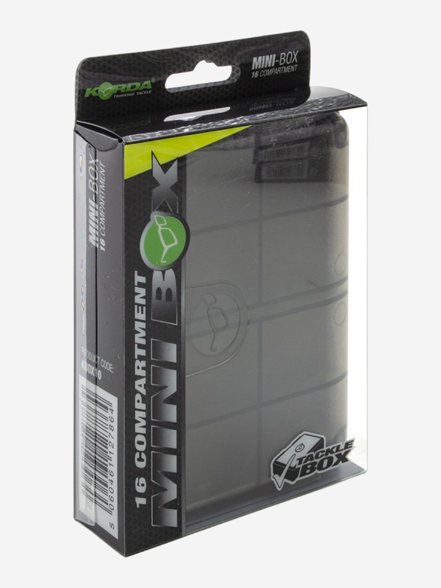 Изображение товара Коробка Mini Box маленькая KORDA 6 отделений, Черный