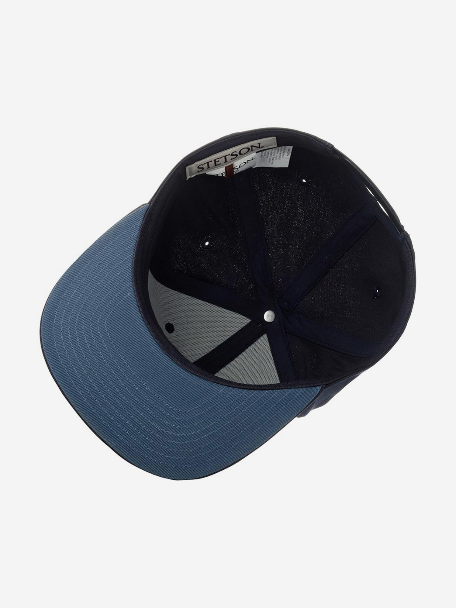 Бейсболка с прямым козырьком STETSON 7781125 BASEABALL CAP COTTON (синий), Синий 02-800XDOXS9Z-16, размер Без размера - фото 4