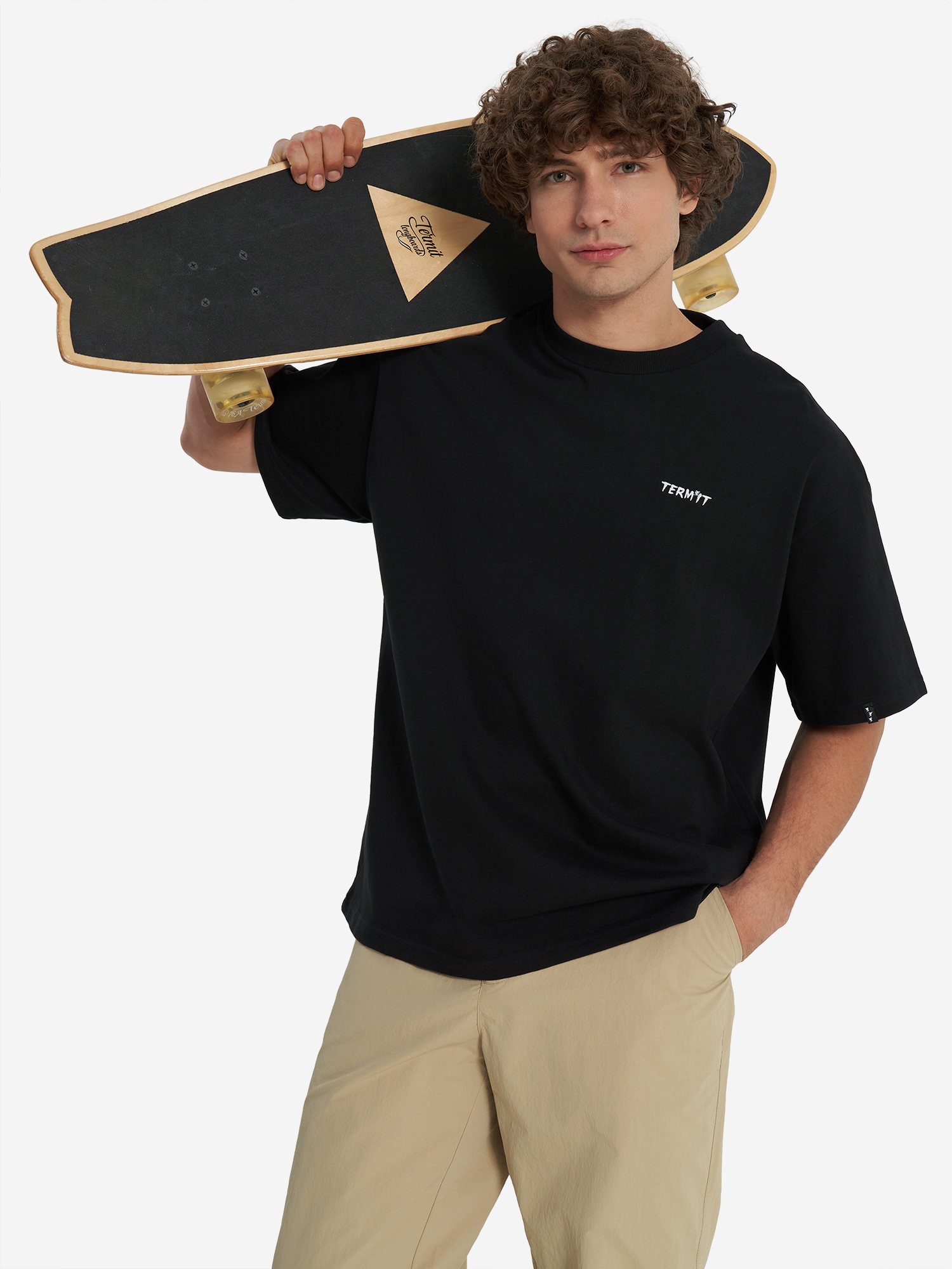Футболка Termit оверсайз, черный, арт. 142639trt-99