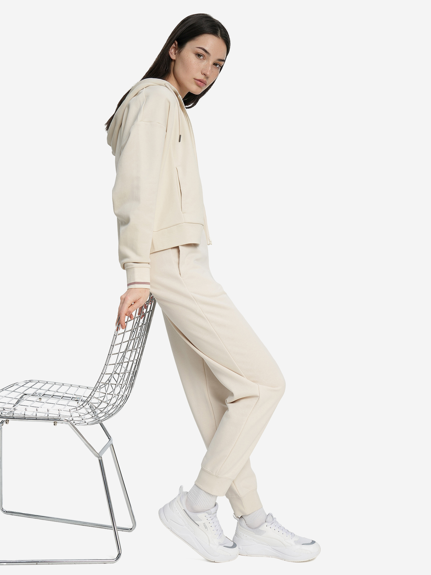 Брюки женские PUMA, Бежевый 4