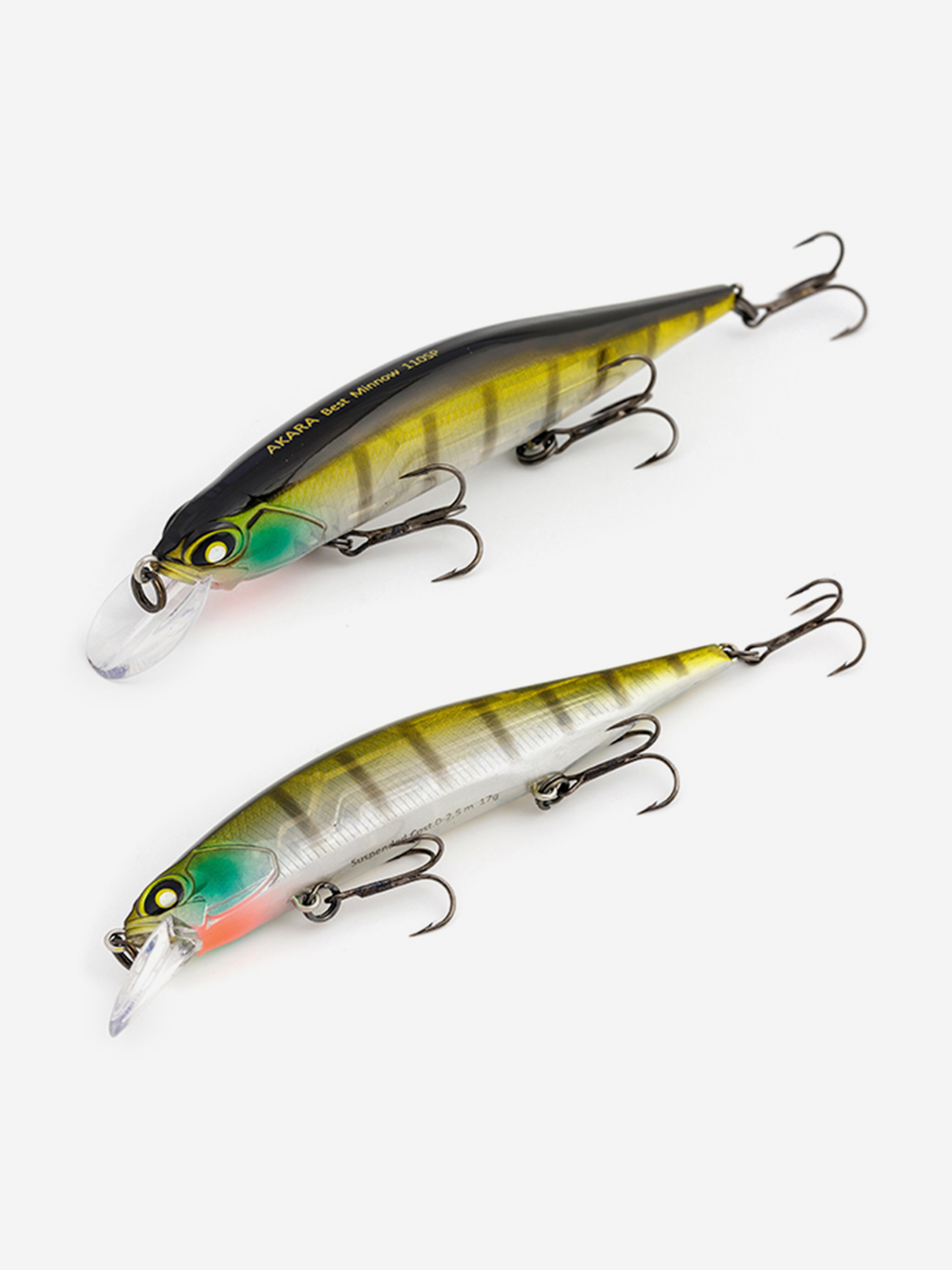 

Воблер Akara Best Minnow 110SP 17 гр. (3/5 oz 4,3 in) A133, Мультицвет