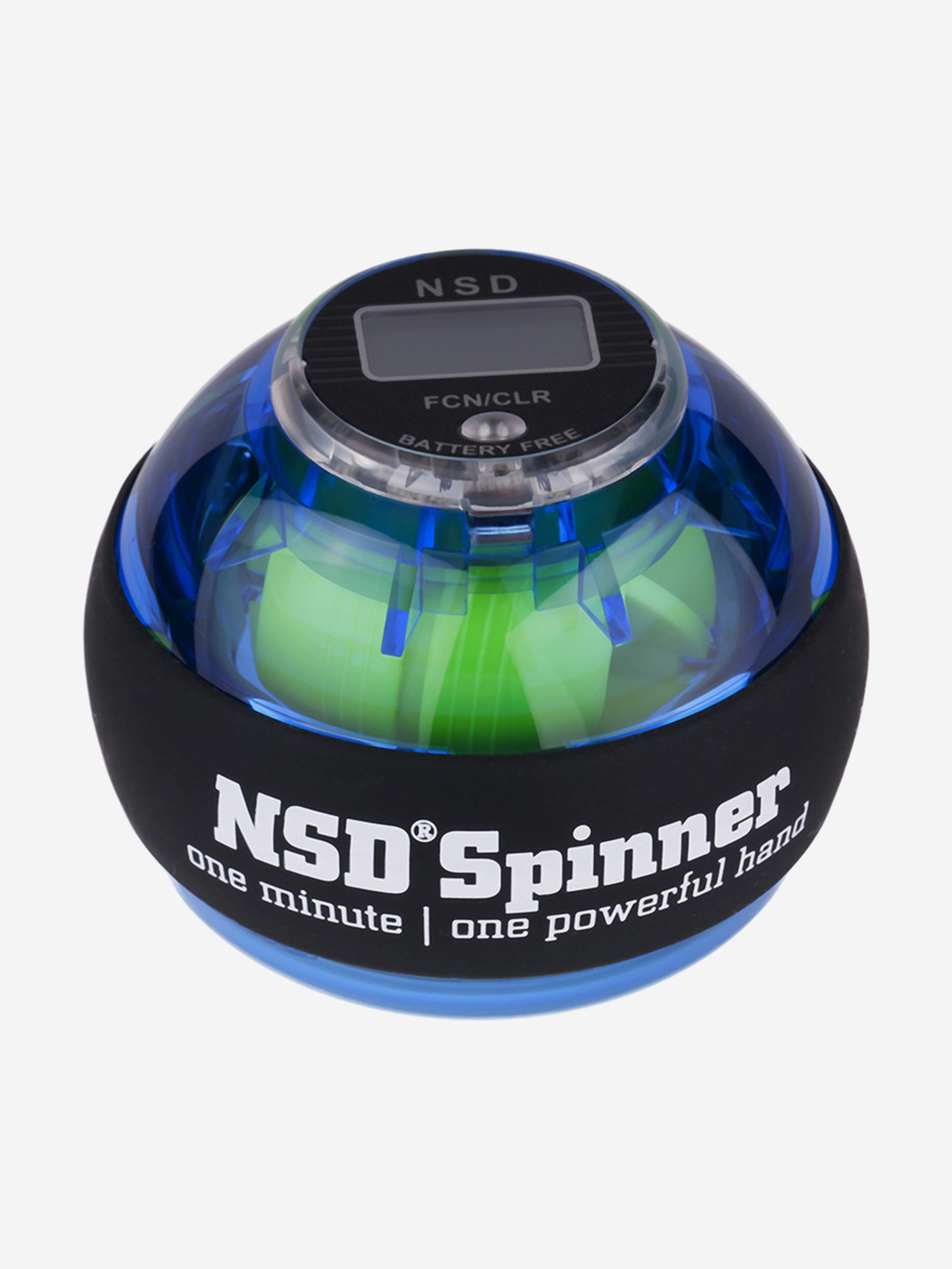 Изображение товара Кистевой тренажер NSD SPINNER, с счетчиком, Голубой