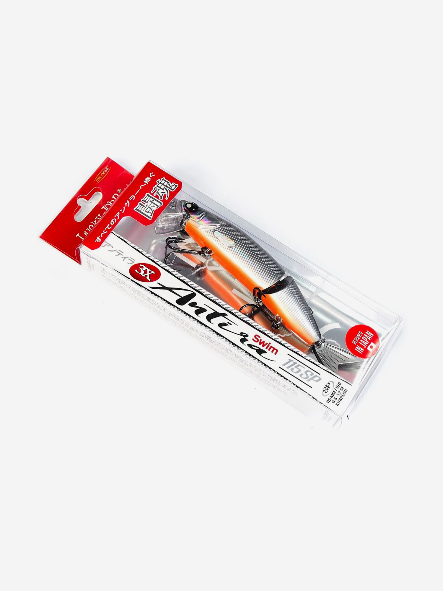 

Воблер суспендр LUCKY JOHN Pro Series ANTIRA SWIM SP 115 11.50/101, Мультицвет