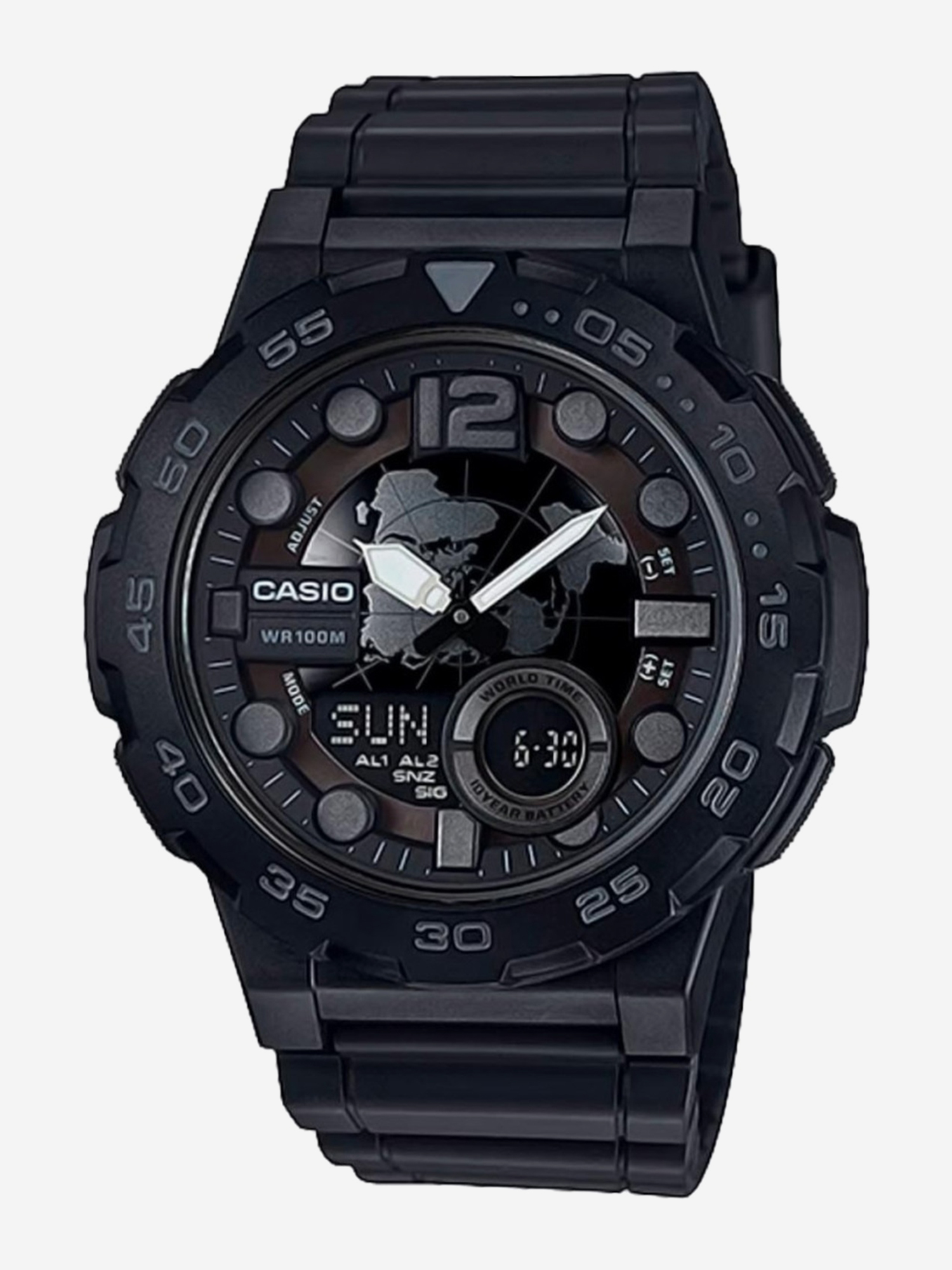 Изображение товара Спортивные часы CASIO COLLECTION AEQ-100W-1B Черные Изображение товара Спортивные часы CASIO COLLECTION AEQ-100W-1B Черные