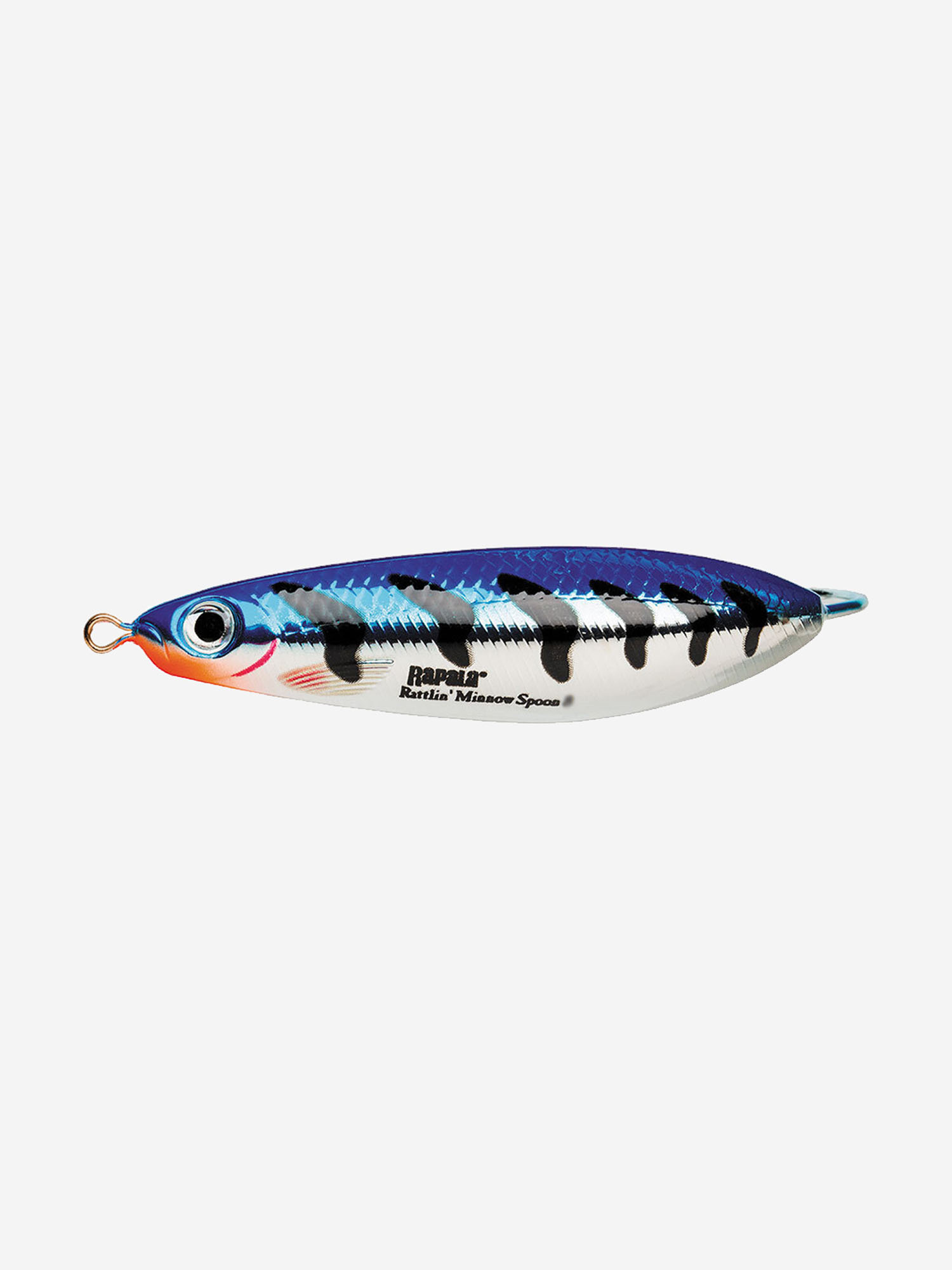 

Блесна для рыбалки колеблющаяся RAPALA Minnow Spoon, 8см, 22гр /MBT (незацепляйка), Синий