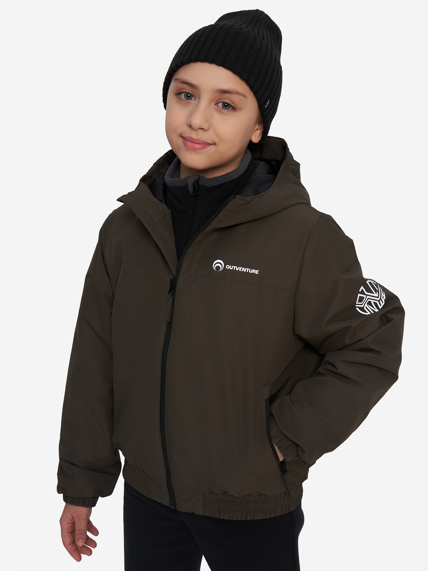 Изображение товара Утепленная мужская куртка для мальчиков Outventure зимняя водоотталкивающая